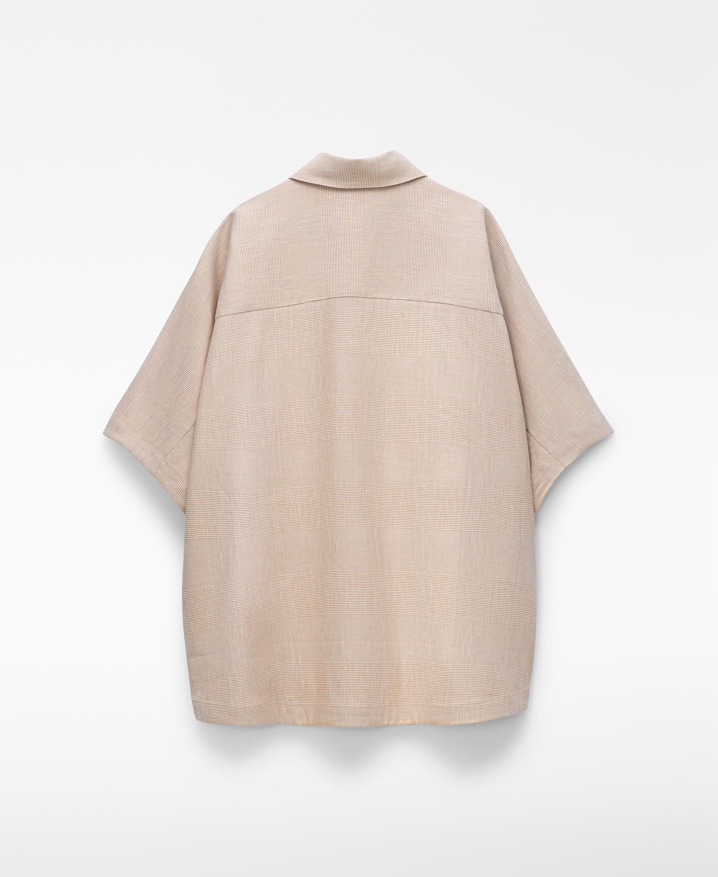 Microprint oversize shirt image number 5