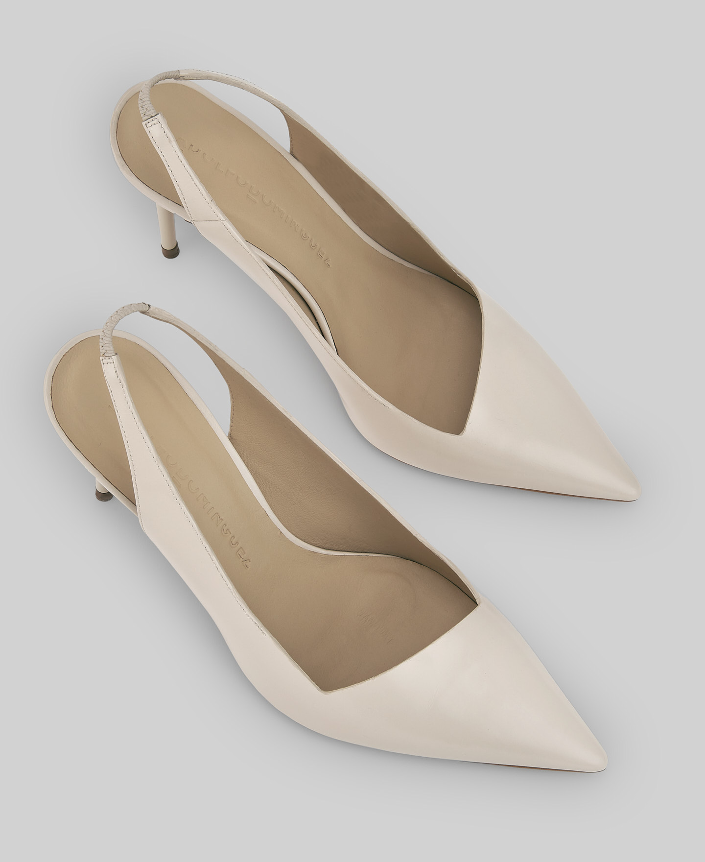 Zapato de tac&oacute;n en piel mujer image number 1