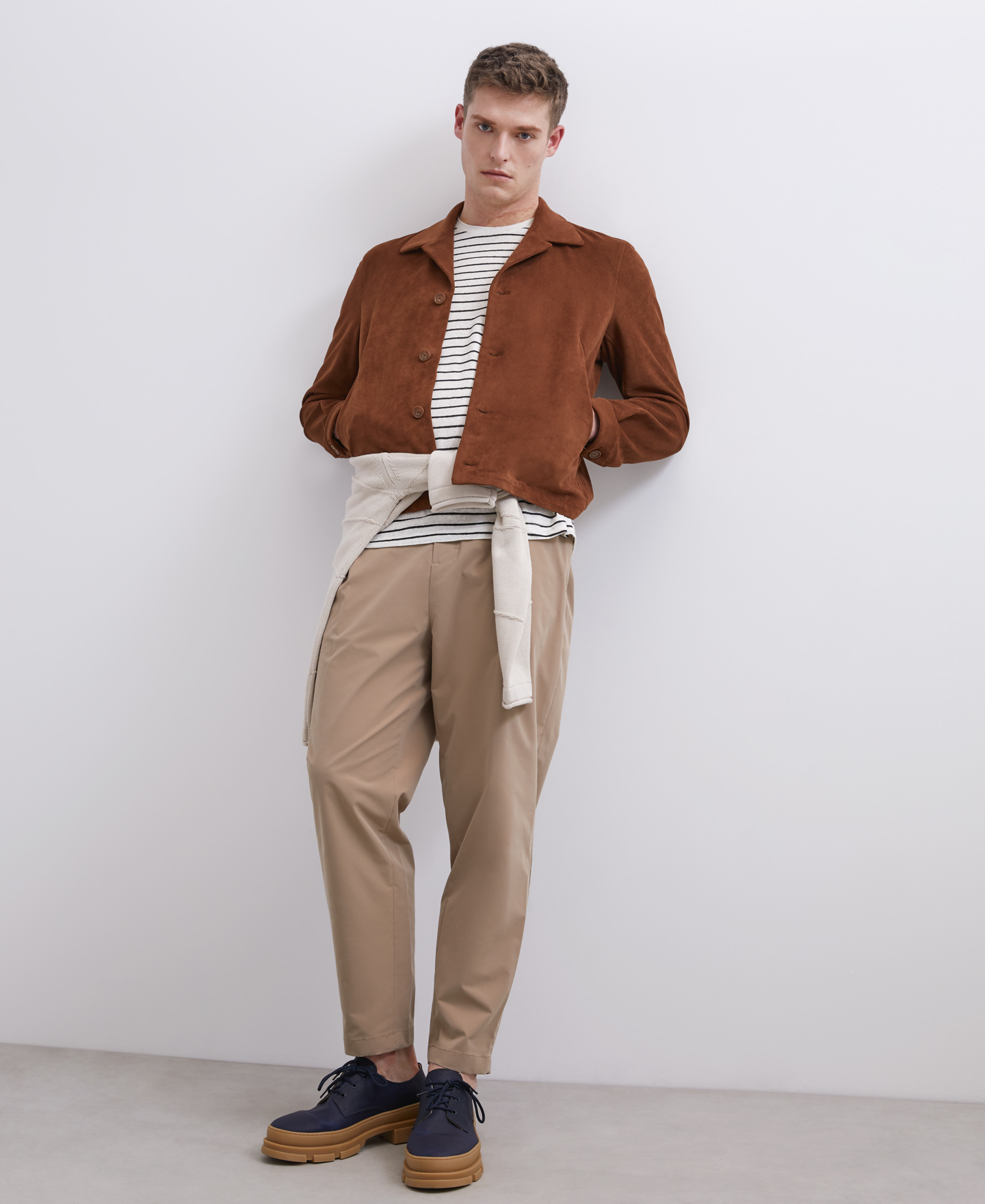 Shirt jacket in suedette image number 3
