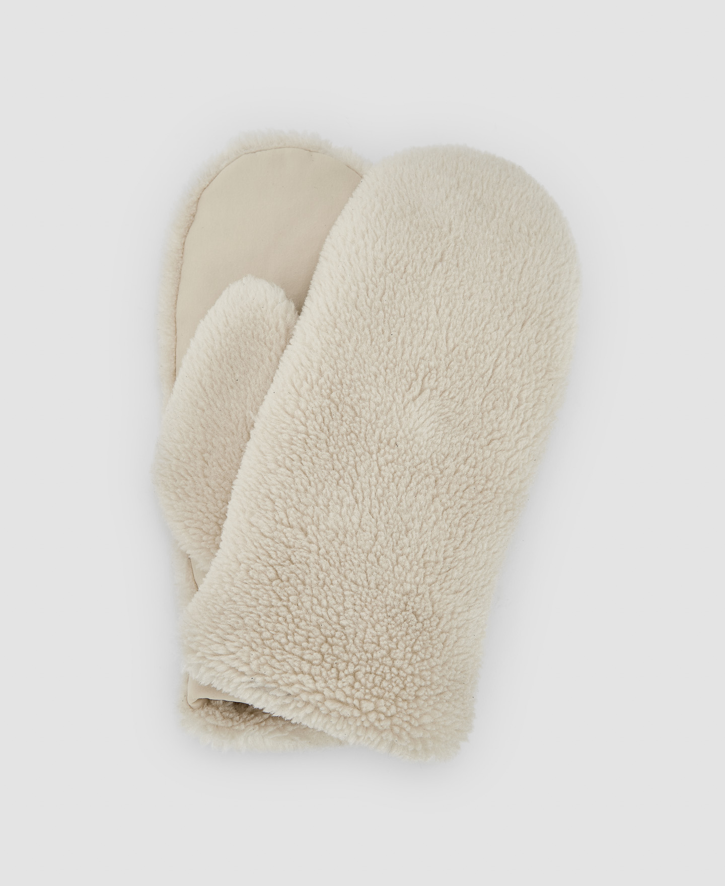 Soft woven mittens image number 0