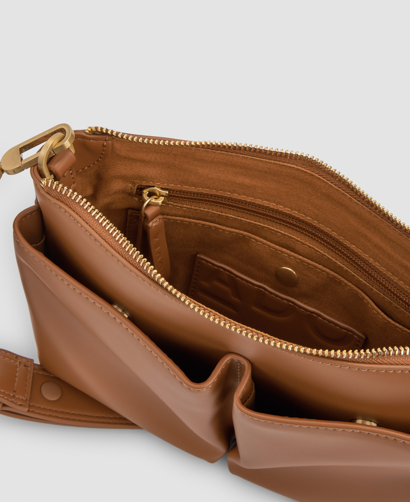 Recycled materials shoulder bag image number 2