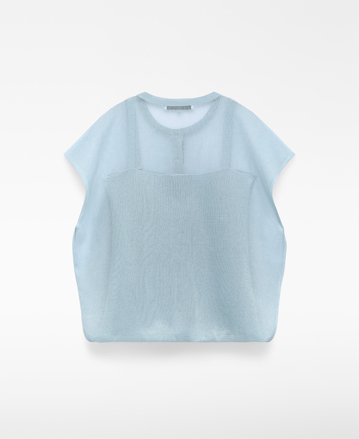Pull en maille combinée femme image number 5