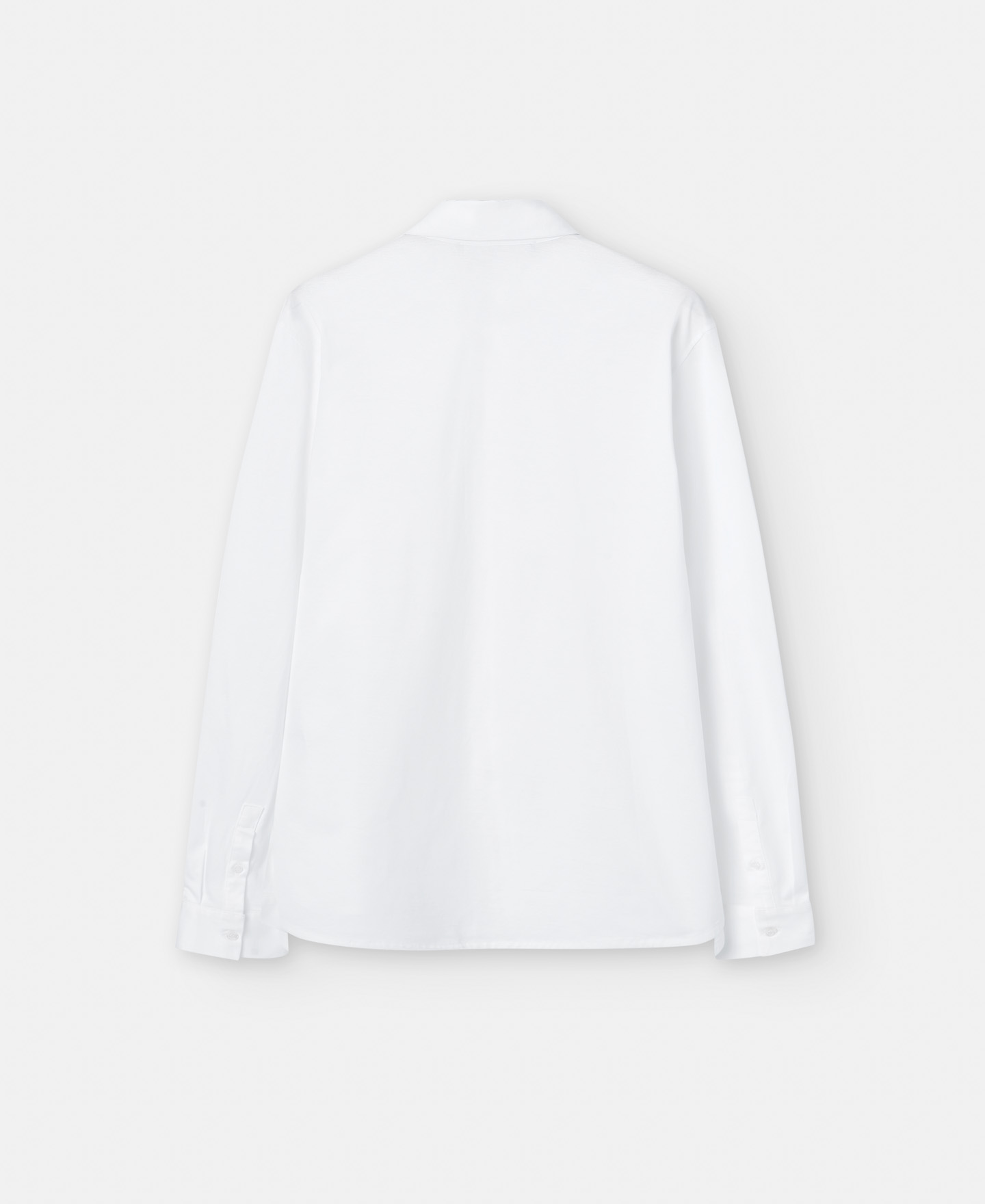 Cotton lapel collar shirt image number 5