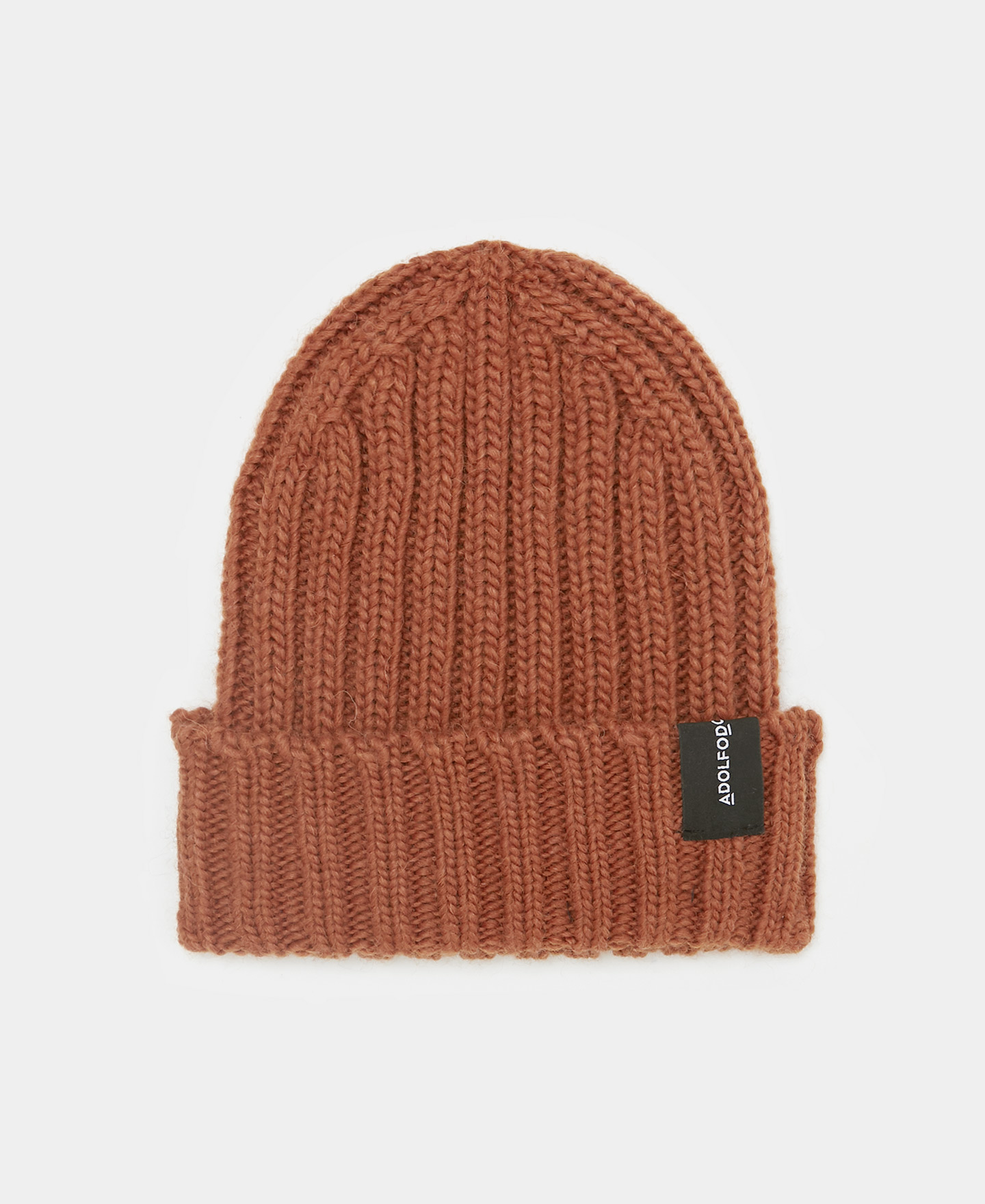Wool ribbed beanie beanie hat image number 0