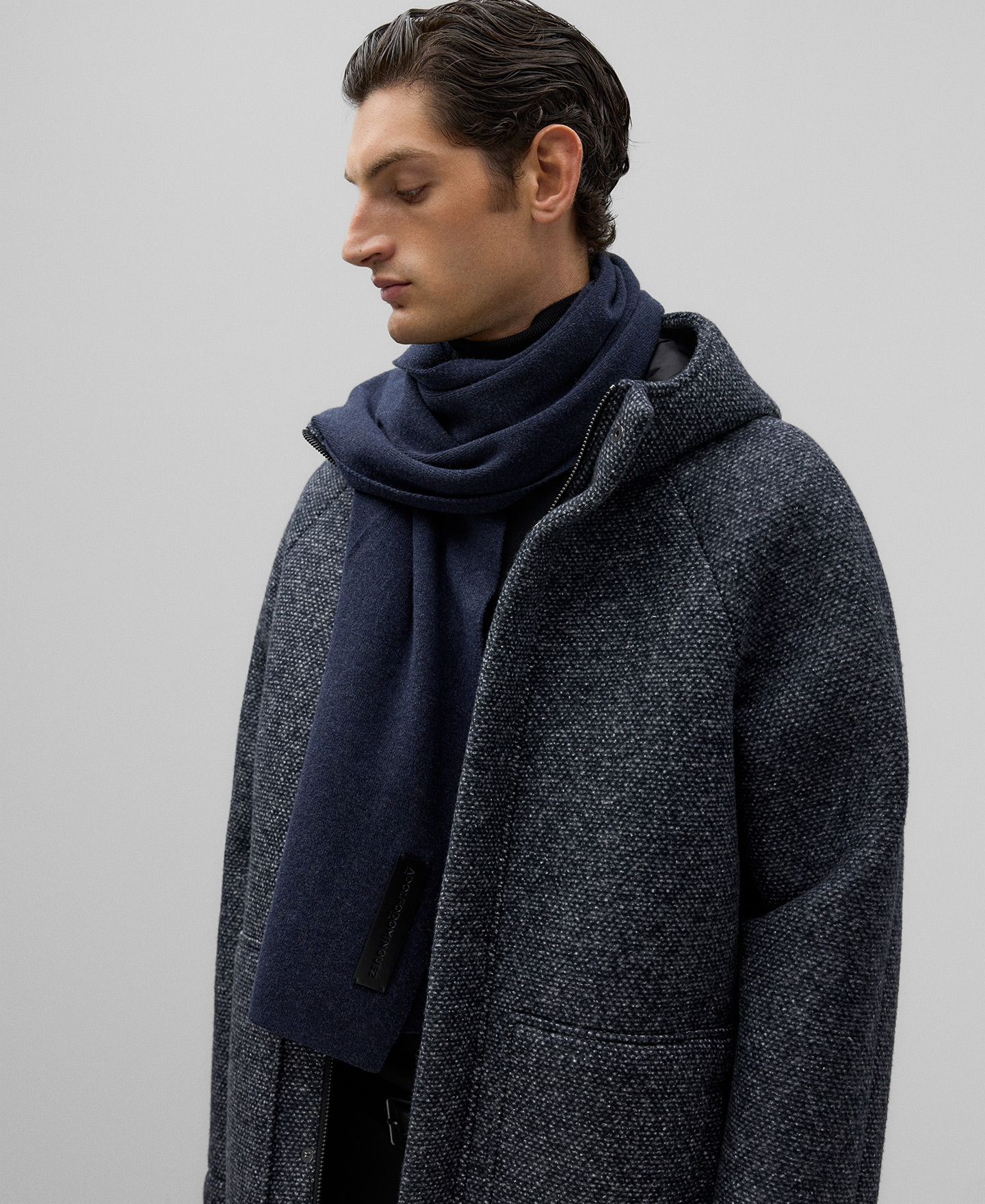 Bufanda lisa algod&oacute;n hombre image number 3