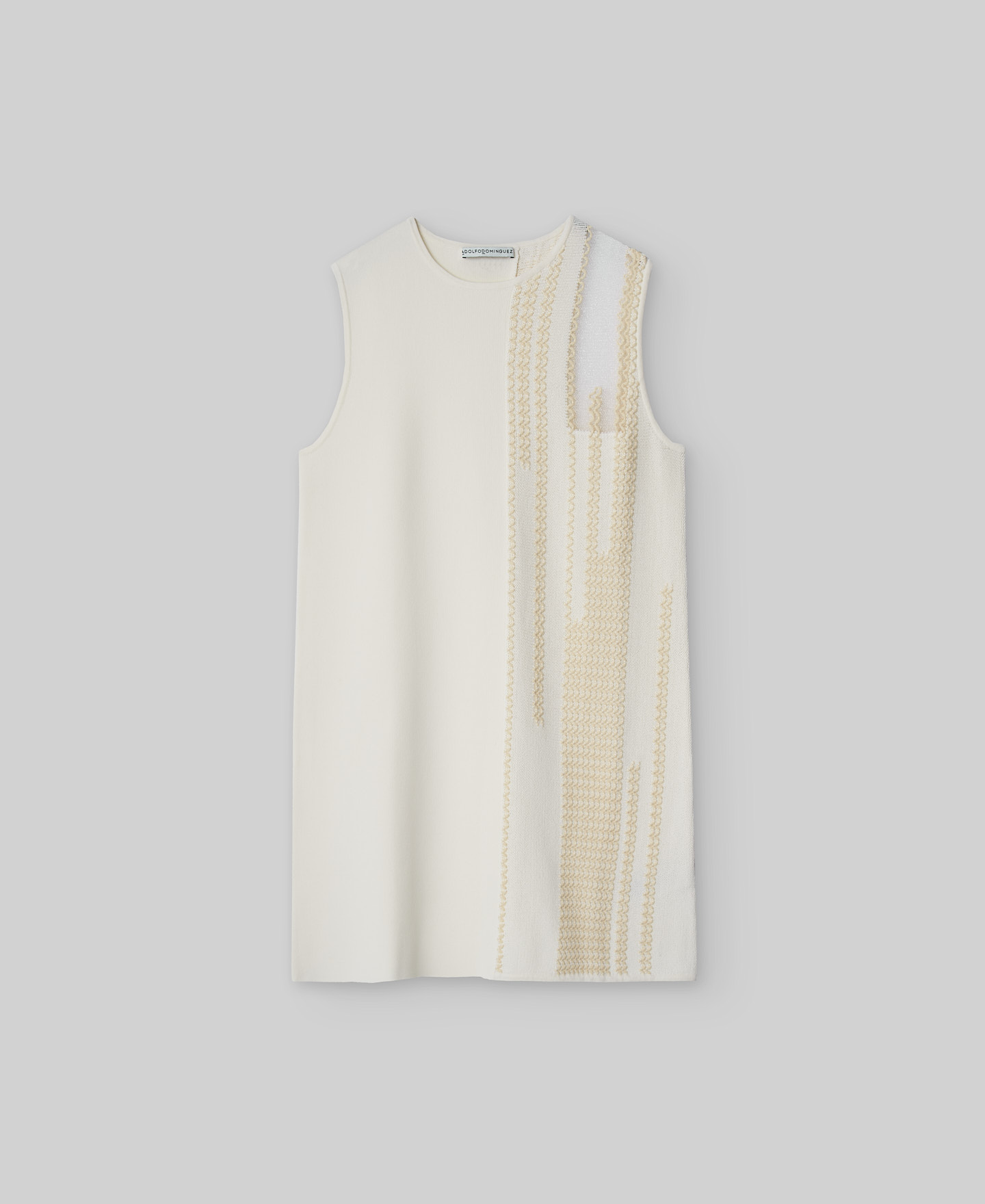 Robe jacquard semi-transparente pour femme image number 4
