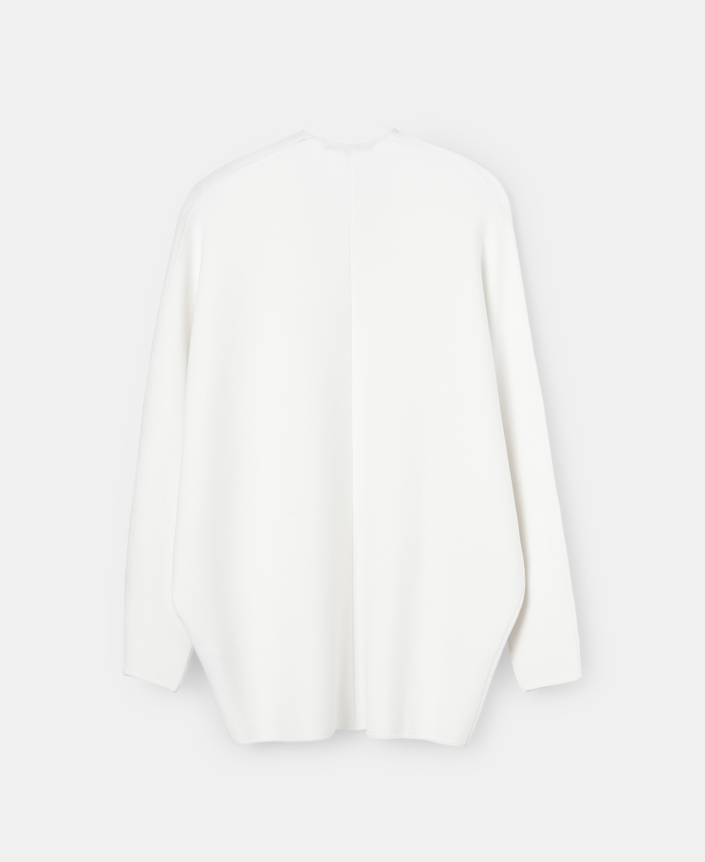 Knit sweatshirt with v-neckline image number 5