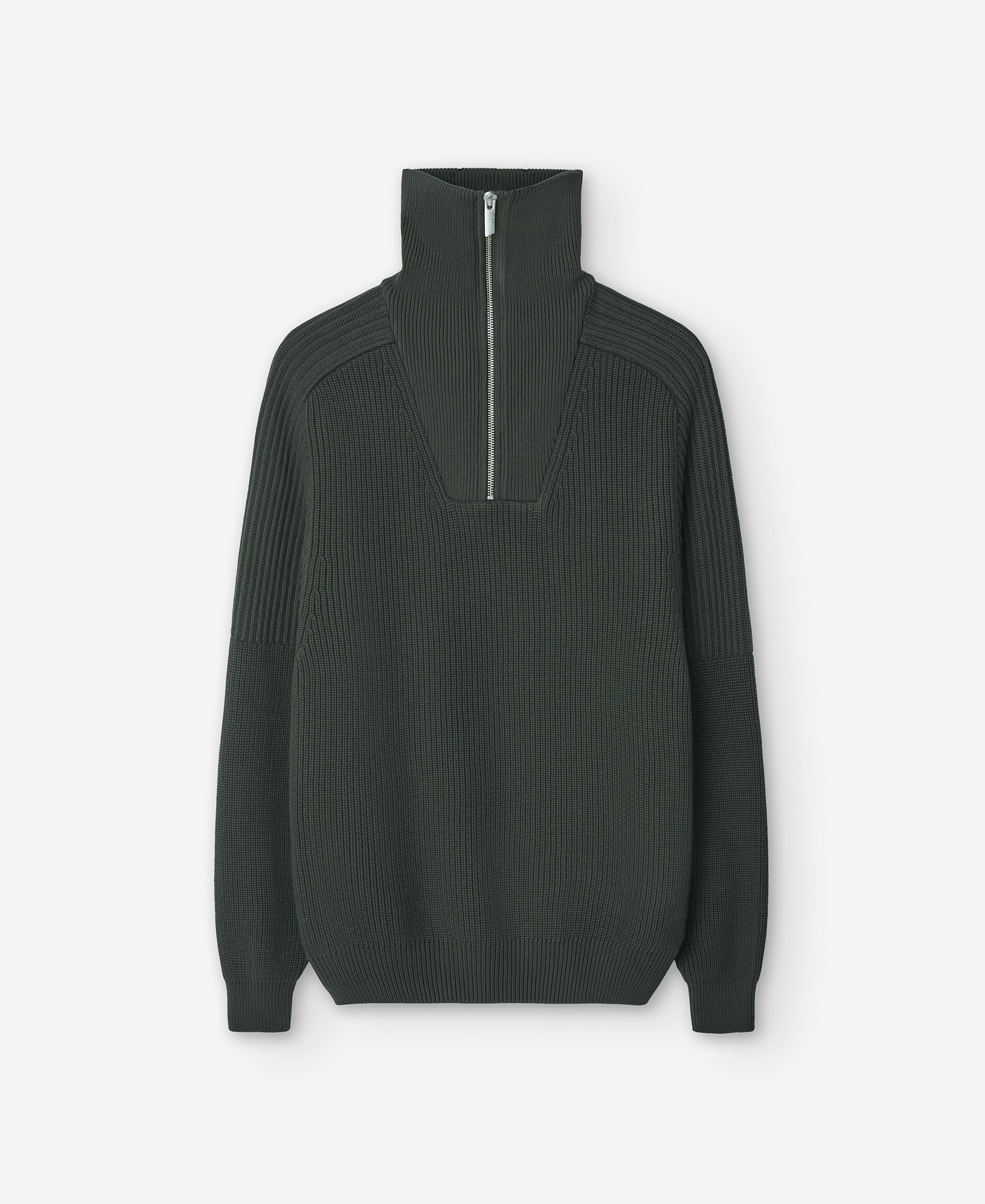 Zip turtleneck sweater image number 4