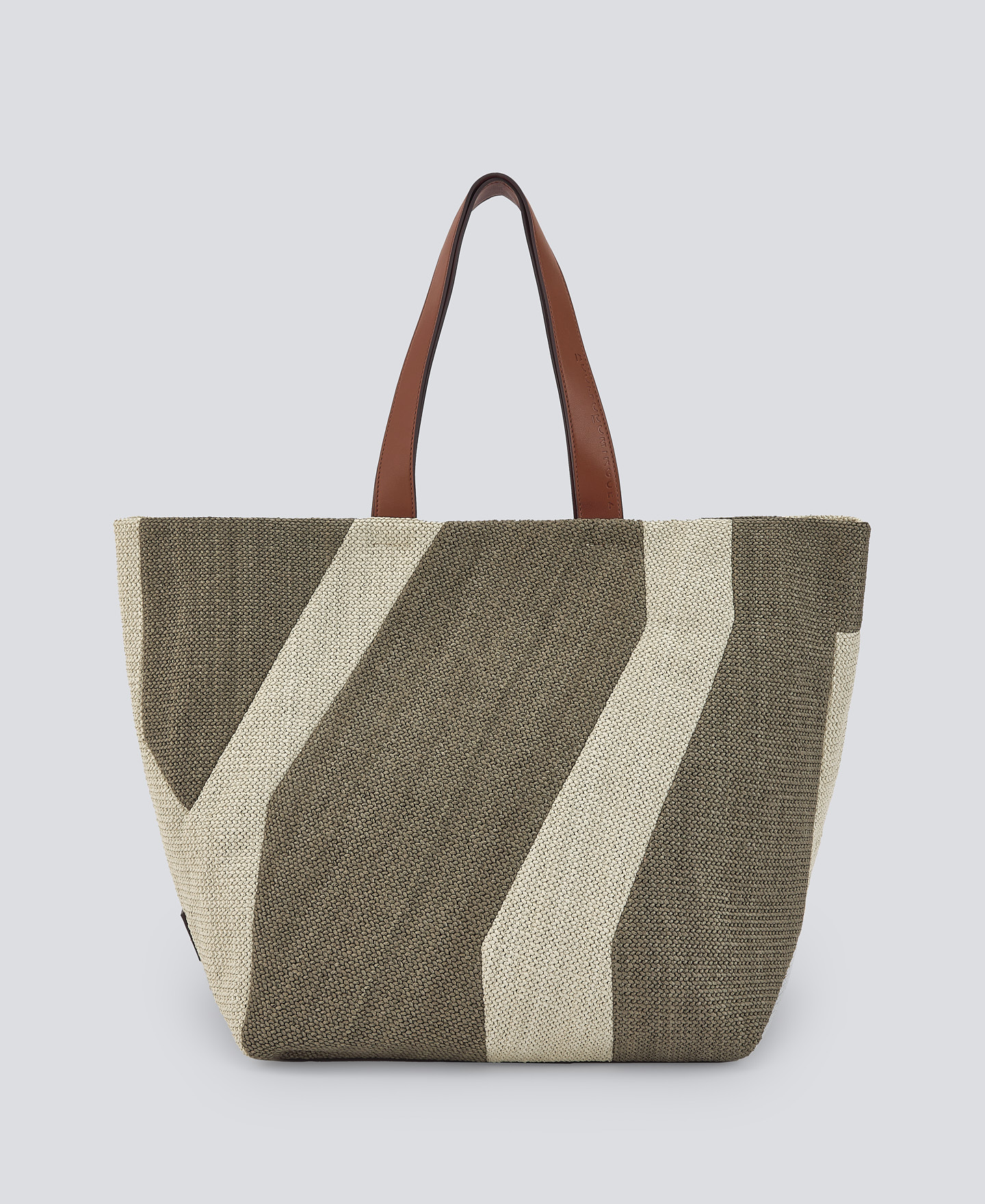 Braided patchwork maxi shopper woman image number 0