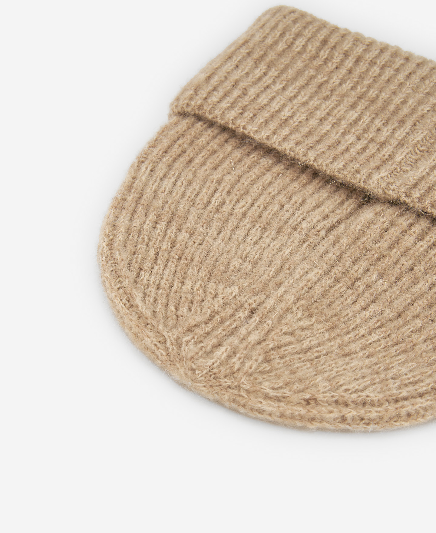 Gorro beanie canalé mujer image number 2