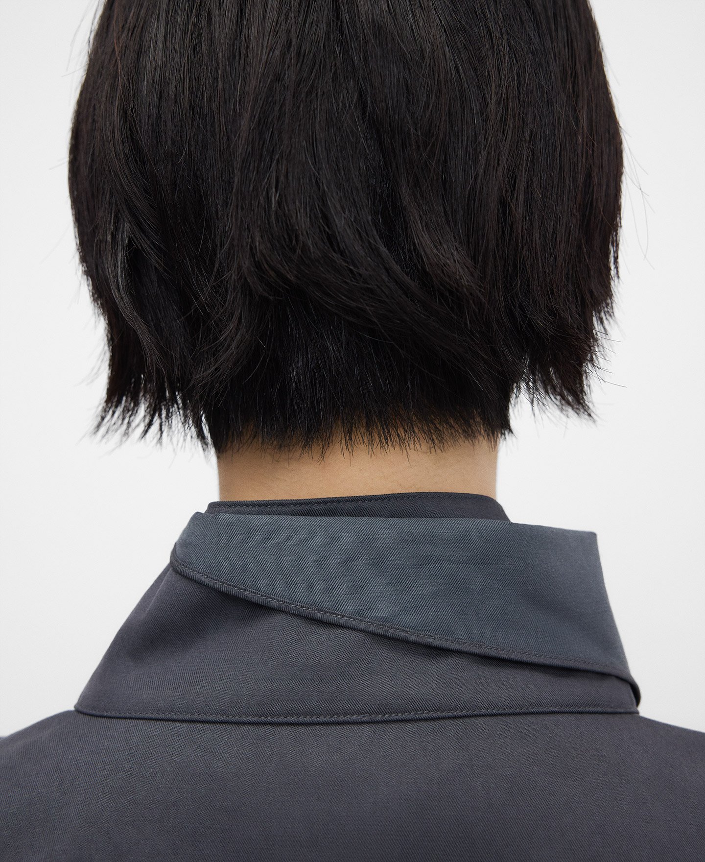 Wrap shirt with belt image number 3