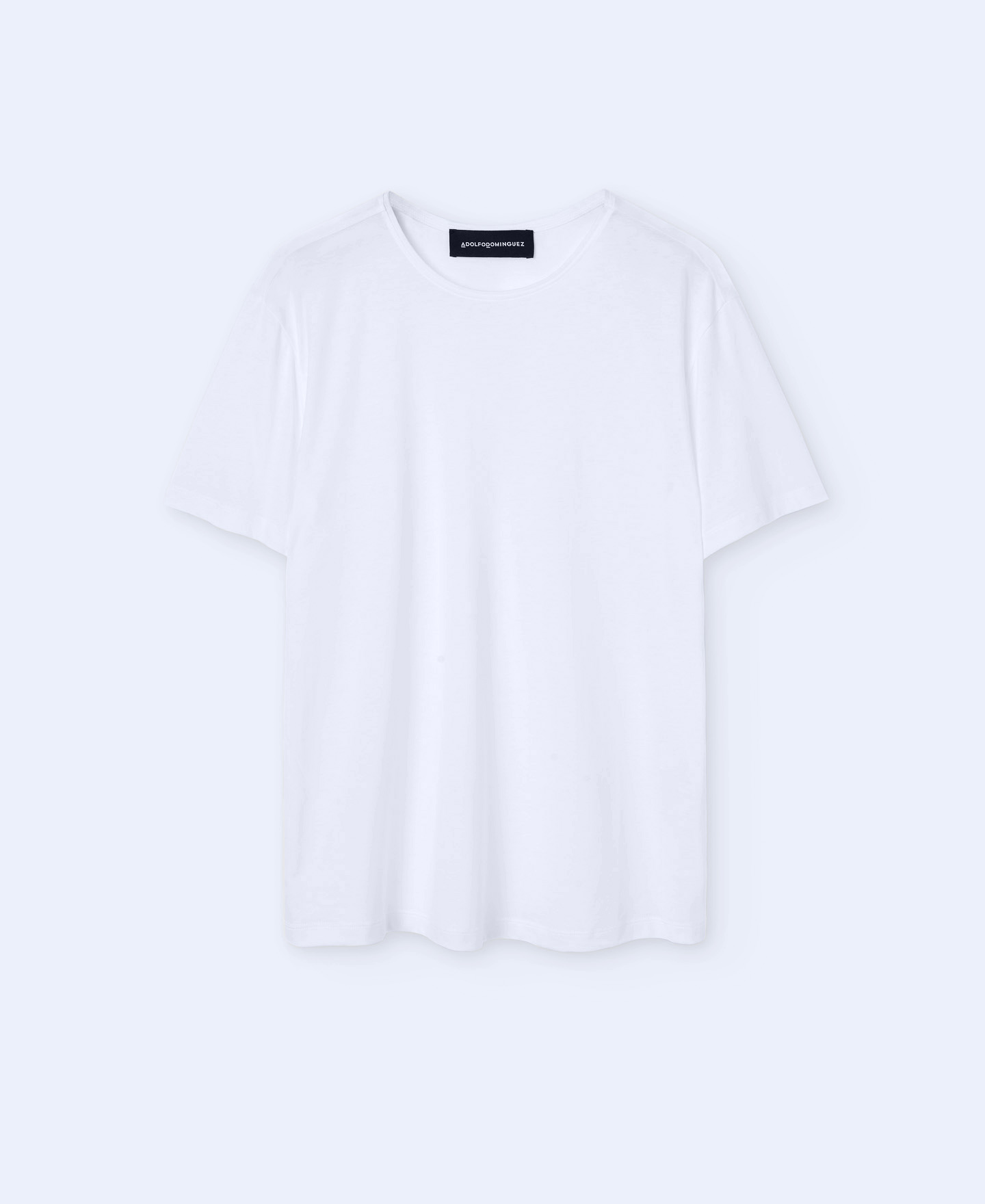 Camiseta cuello caja en lyocell image number 4