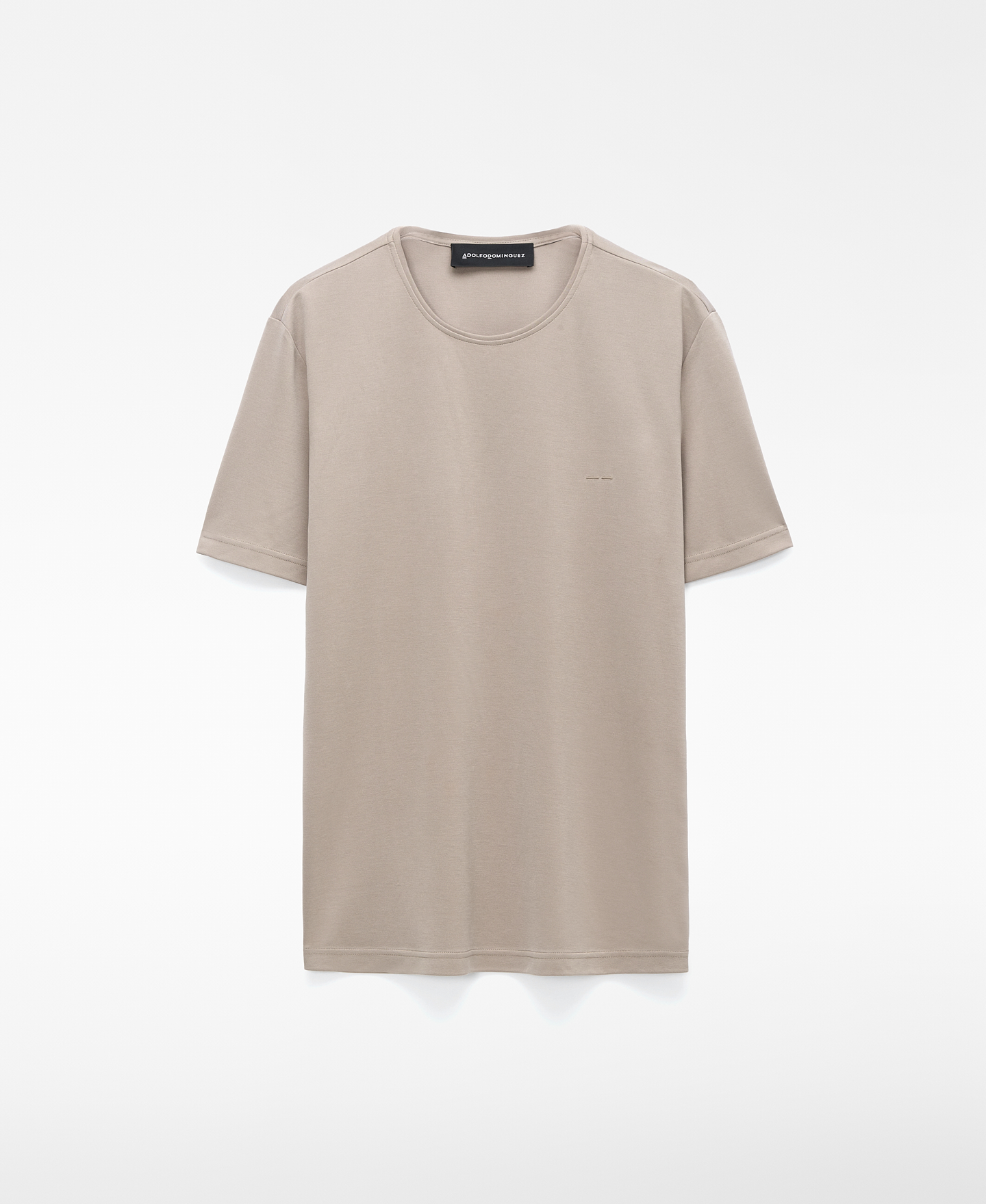 Modal crew collar T-shirt image number 4