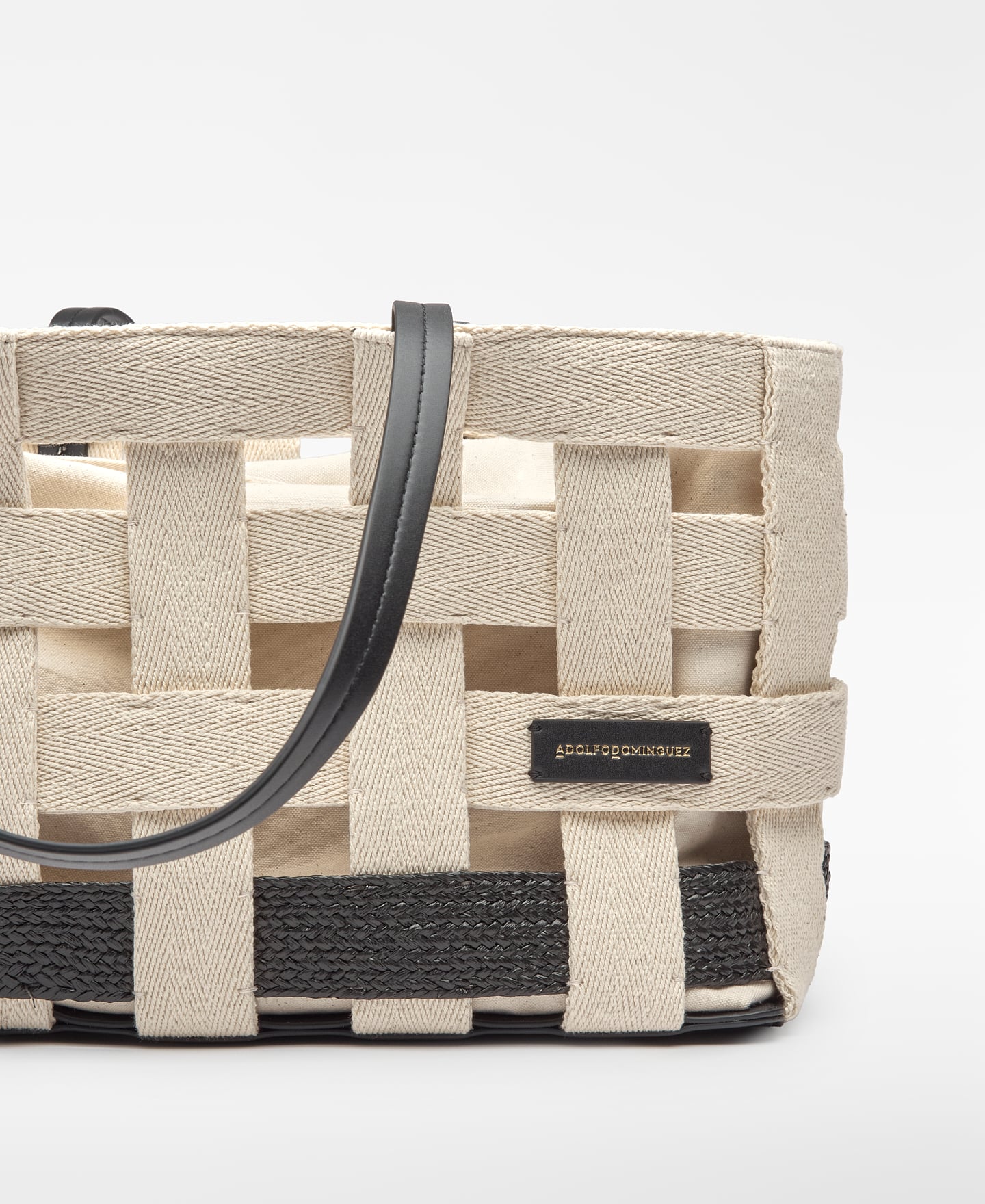 Horizonte cotton shopper bag image number 2