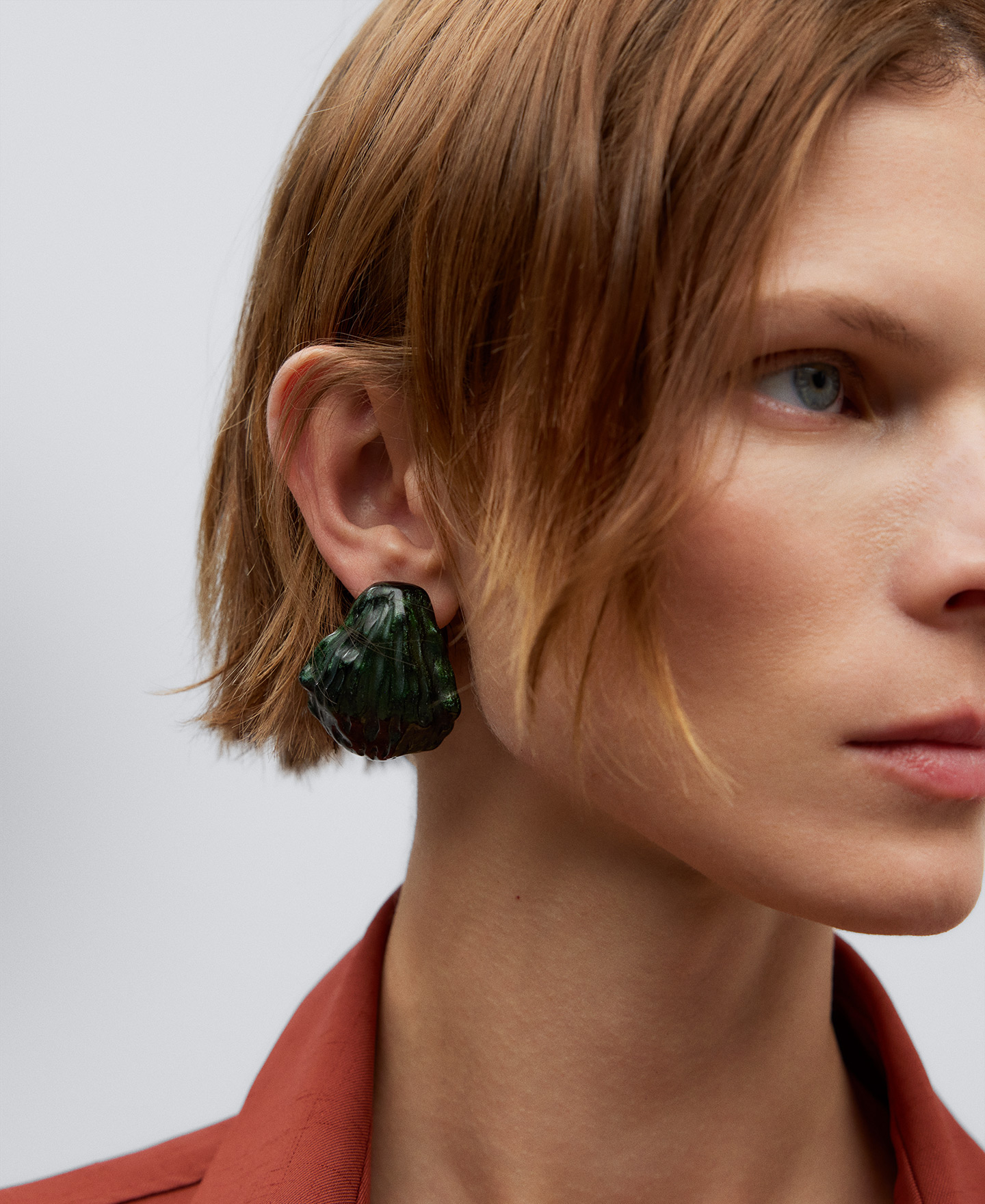 Pendientes en resina mujer image number 3