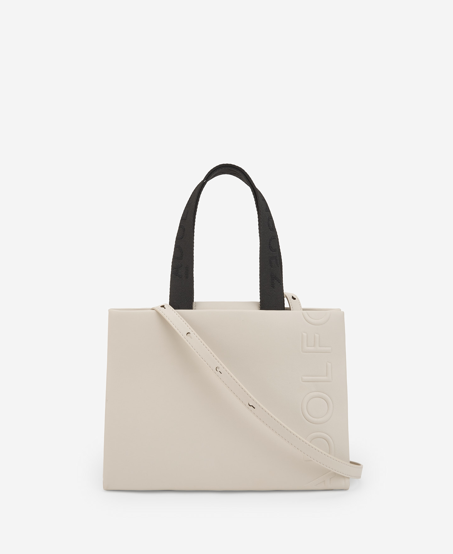 Medium off-white shopper bag for women image number 0