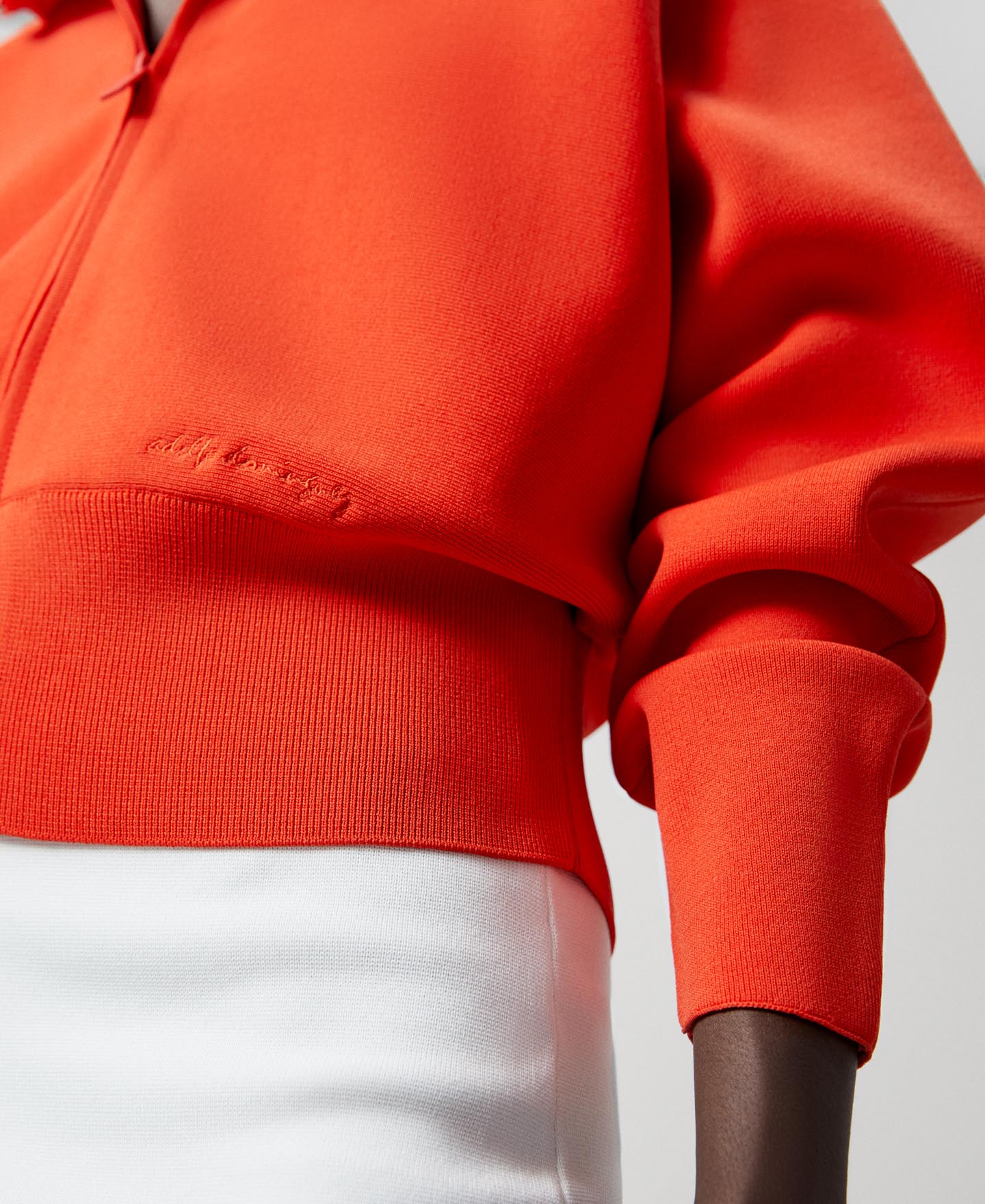 Viscose and nylon jacket image number 3