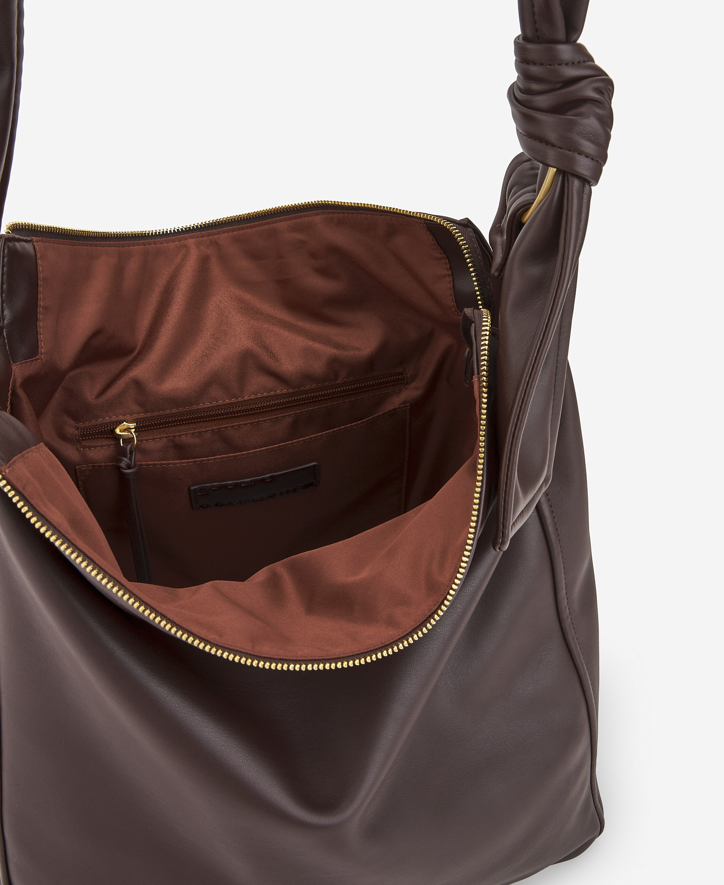 Nappa textured hobo maxi bag image number 2