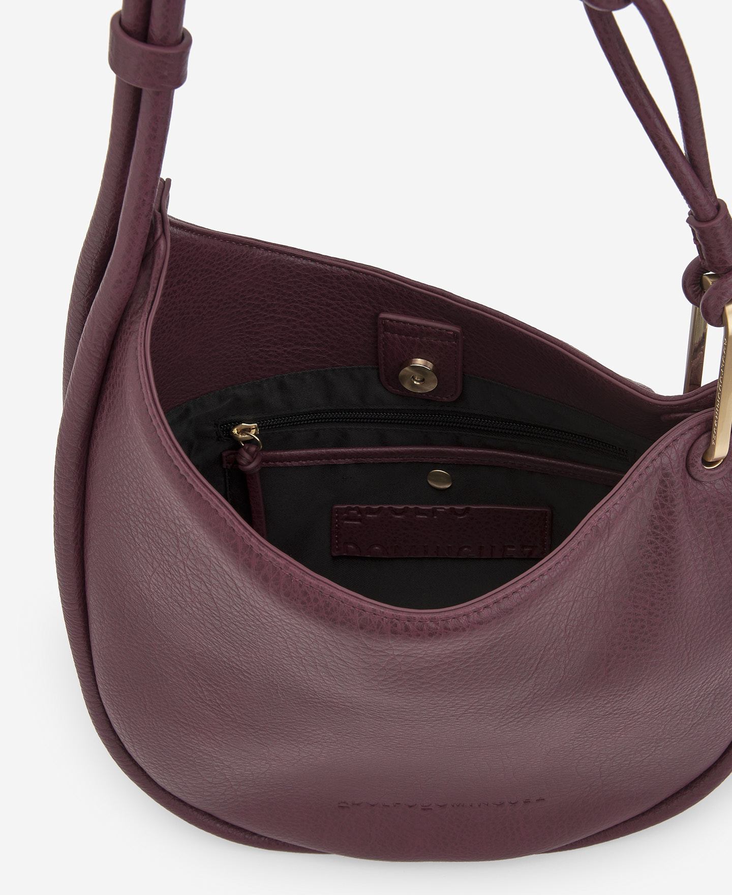Recycled material hobo bag for women image number 3
