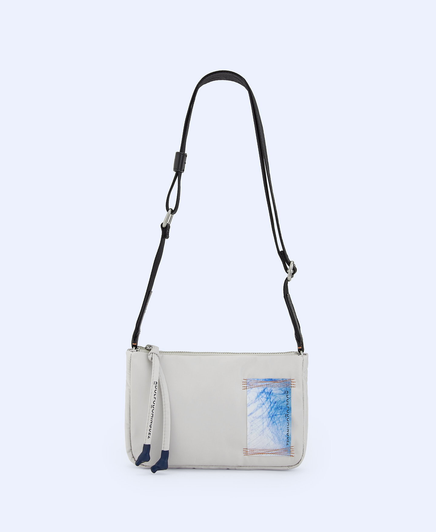 Padded fabric small shoulder bag image number 0