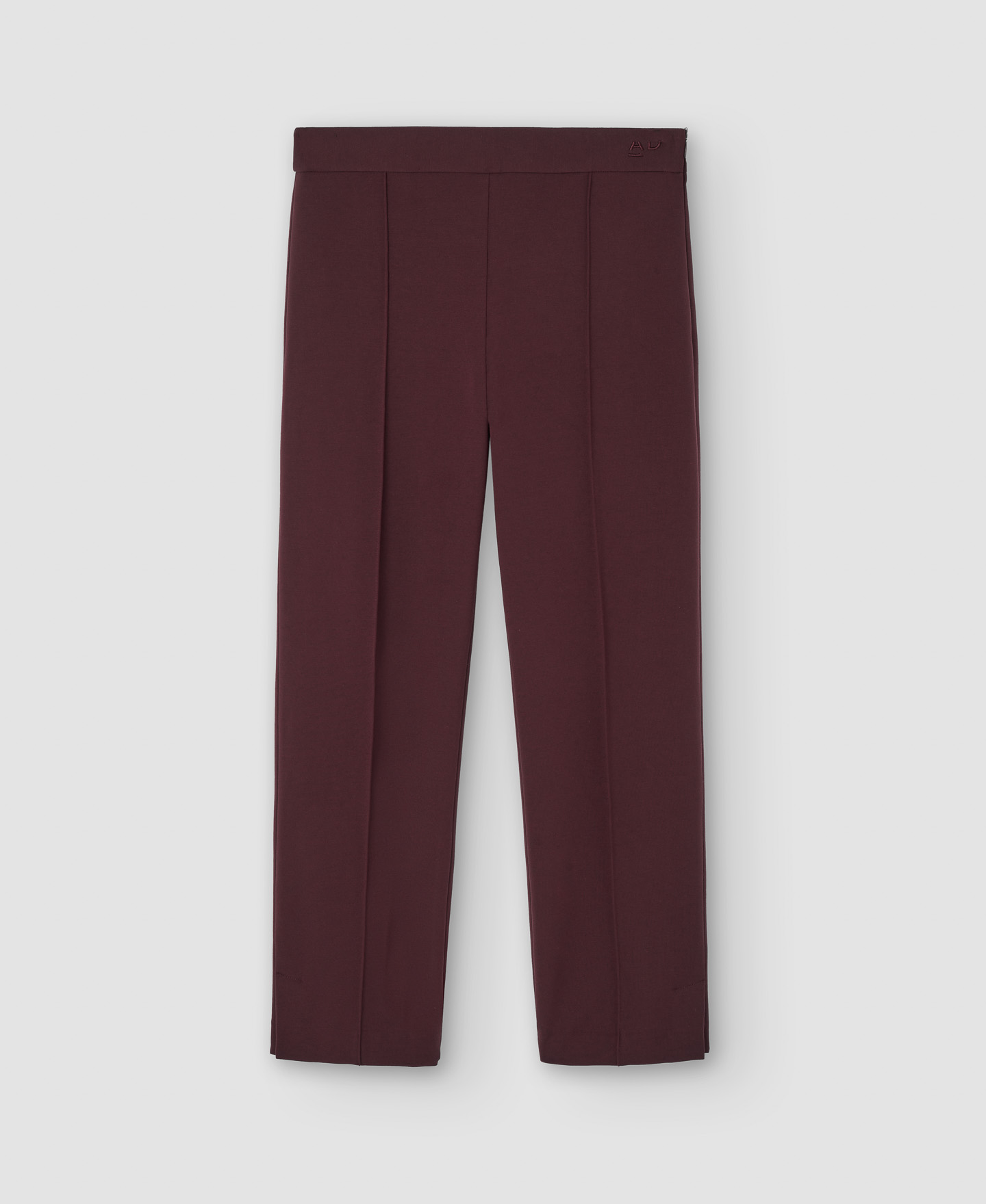 Nailon and viscose skinny trousers image number 4