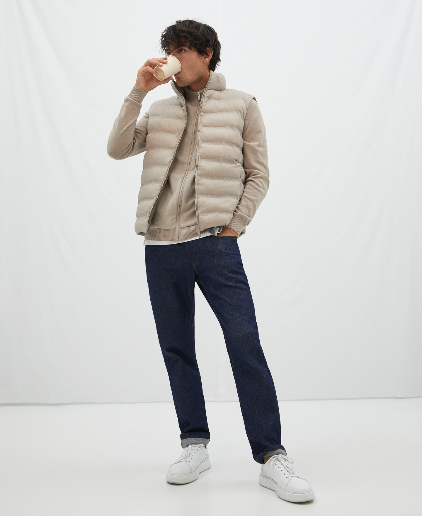 Heat-sealed padded waistcoat image number 1