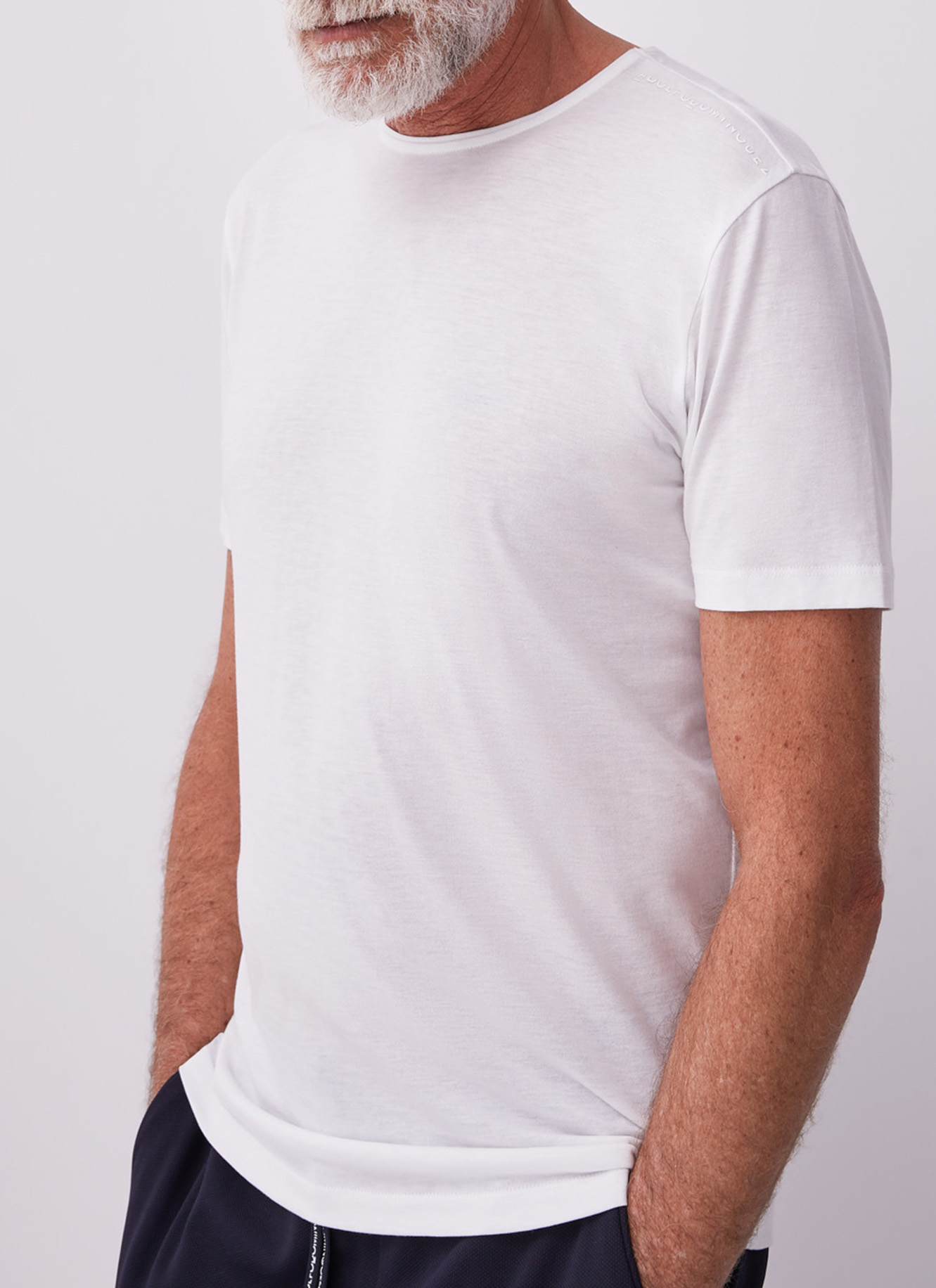 Lyocell short sleeve t-shirt image number 4