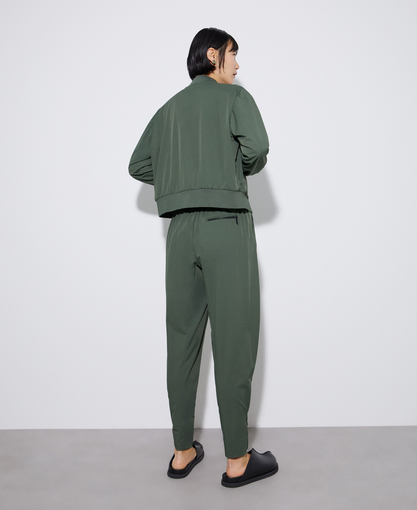 Recycled nylon bomber jacket image number 2
