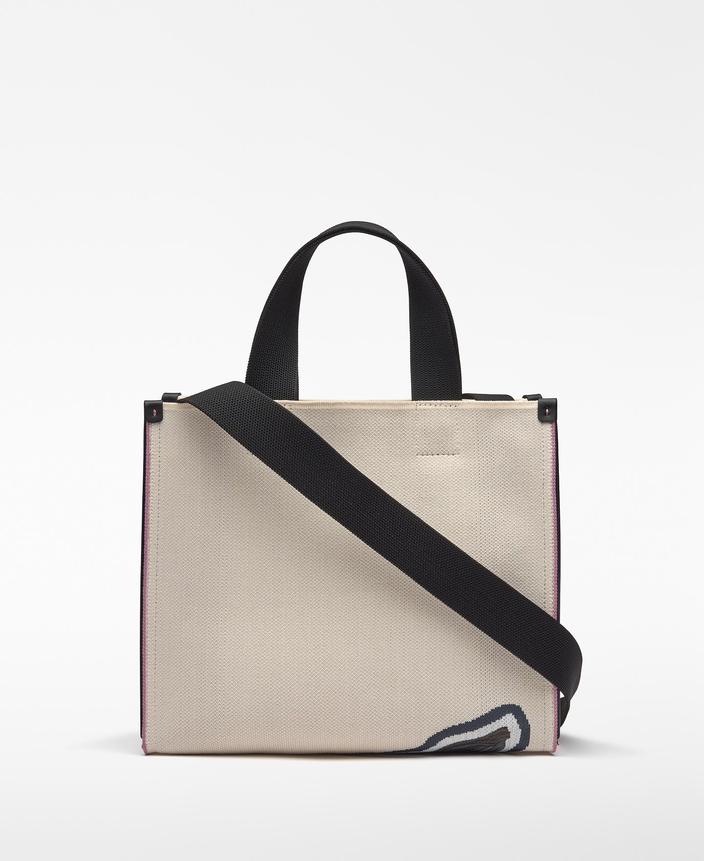 Bolso cuadrado punto bordado image number 1