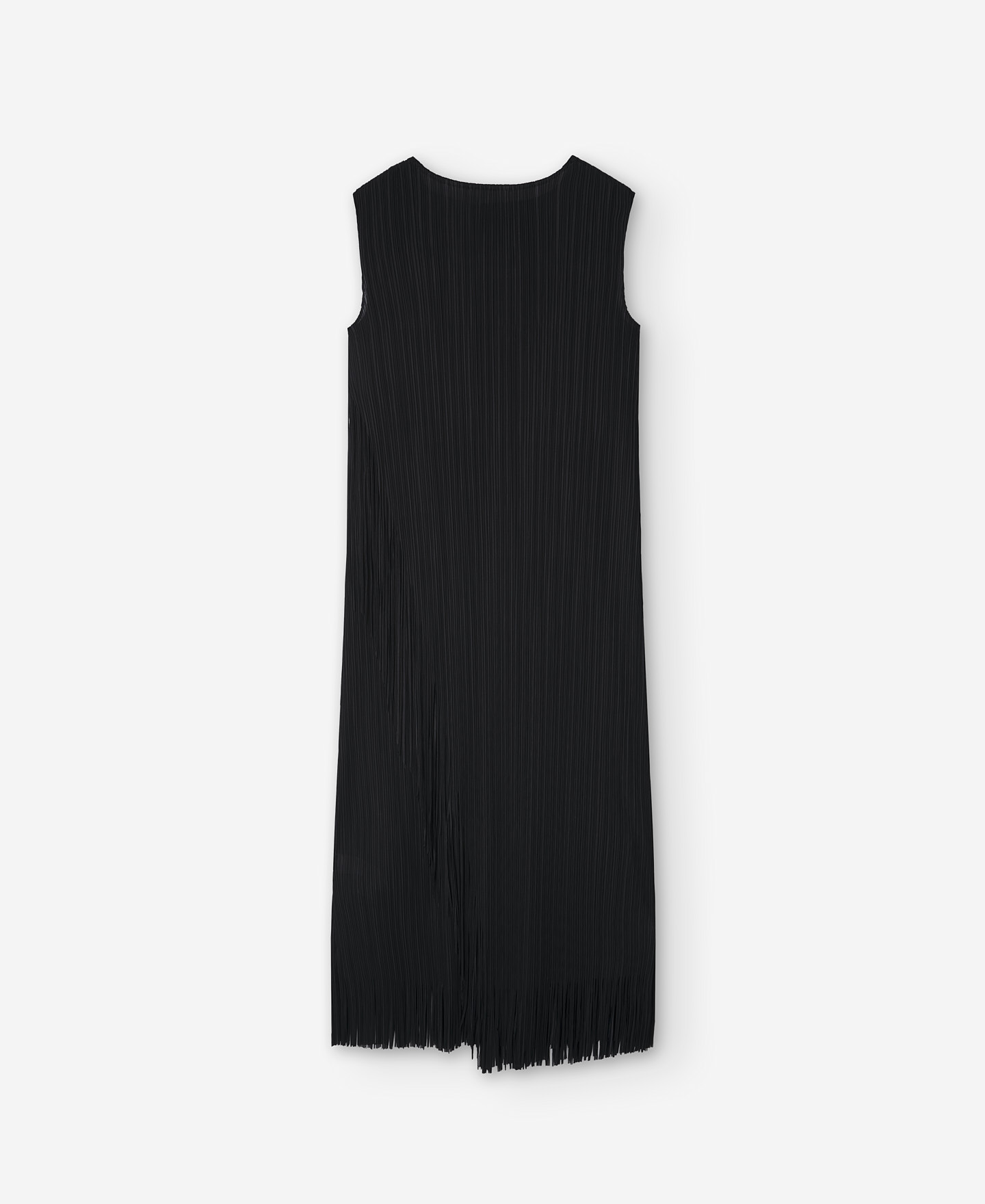 Vestido poliéster reciclado flecos image number 4