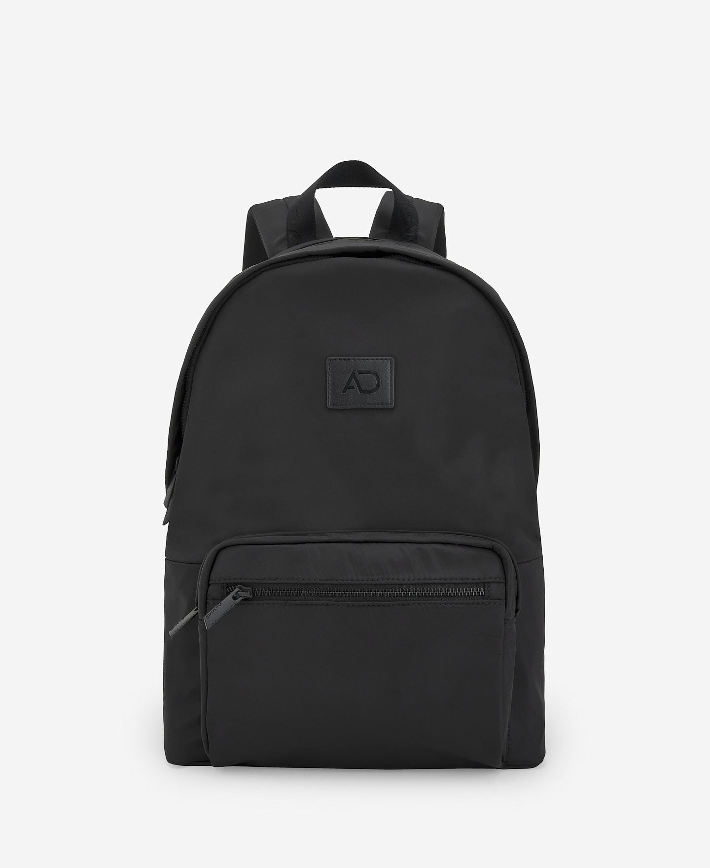 Recycled materials black backpack image number 0