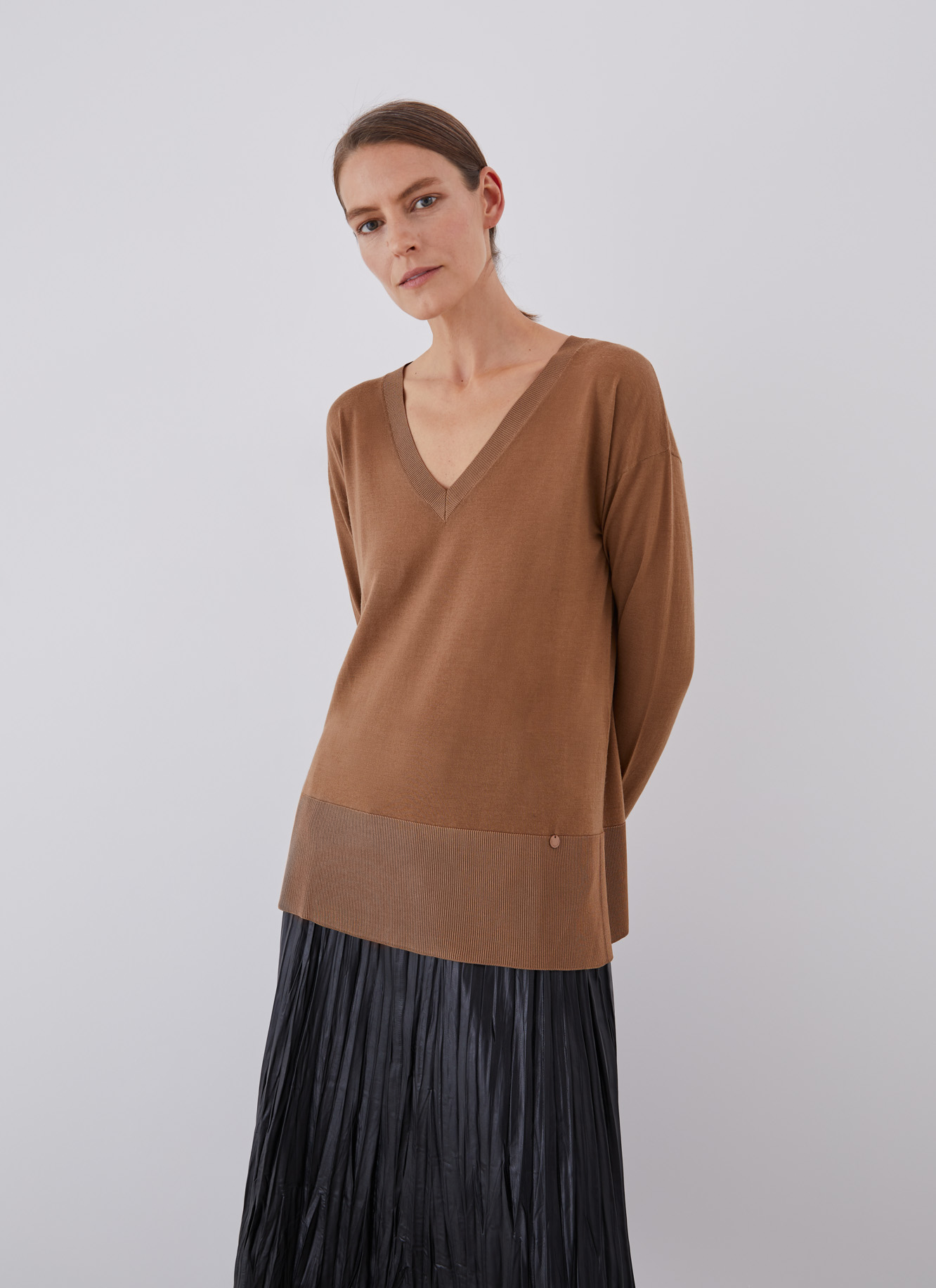 Jersey fluido de merino image number 0