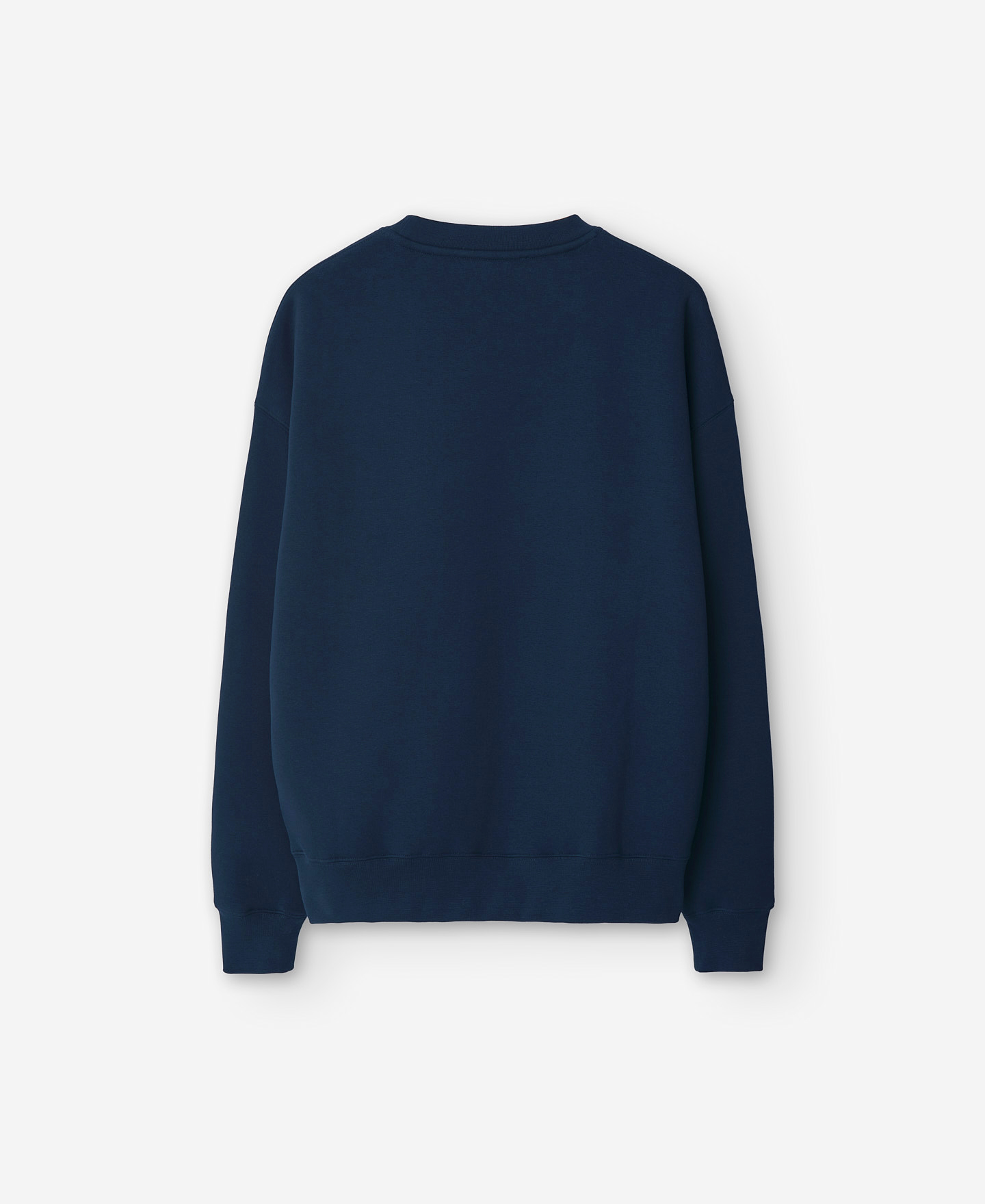 Sudadera cuello caja azul marino image number 7