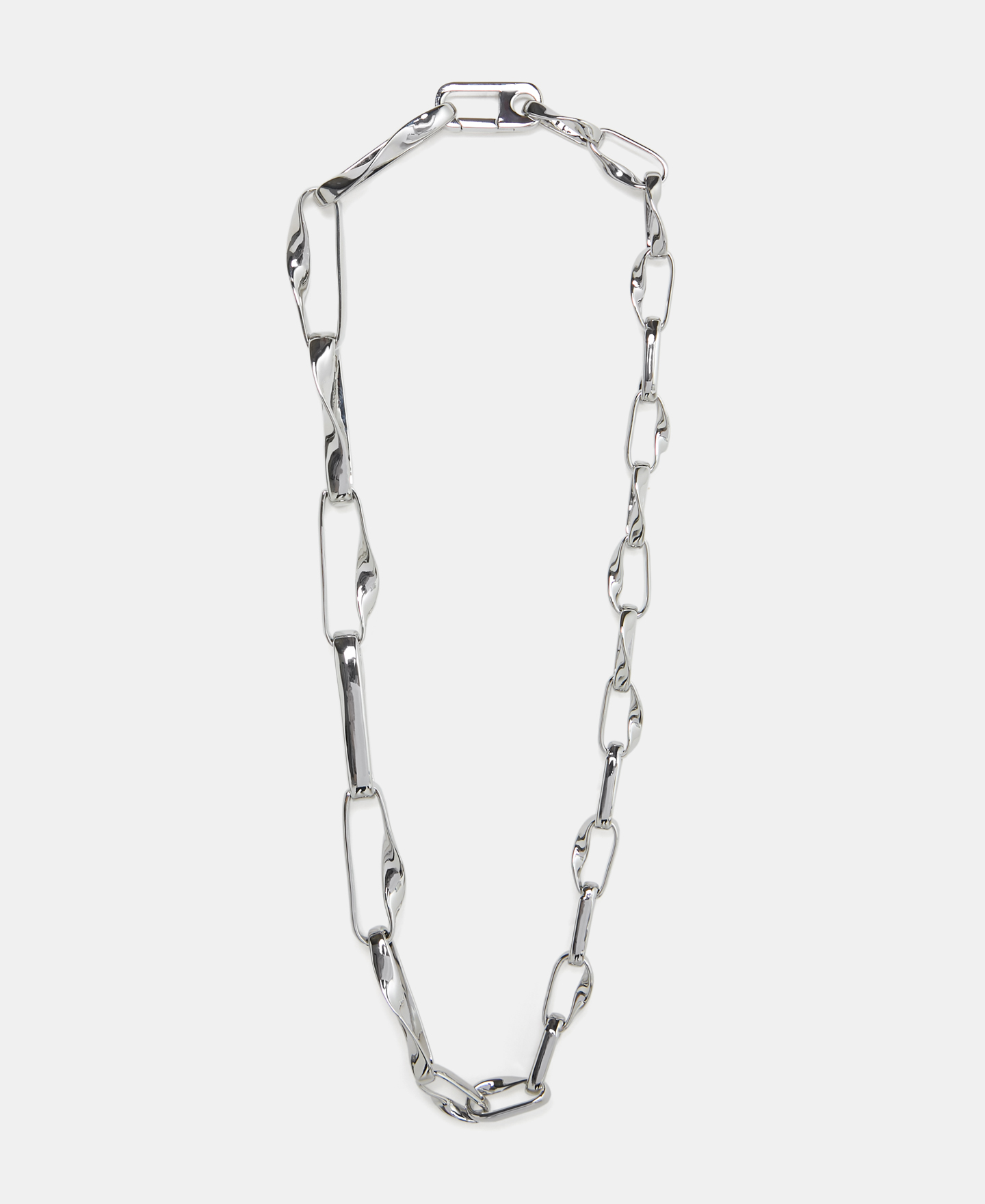 Imperfect chain links necklace image number 0