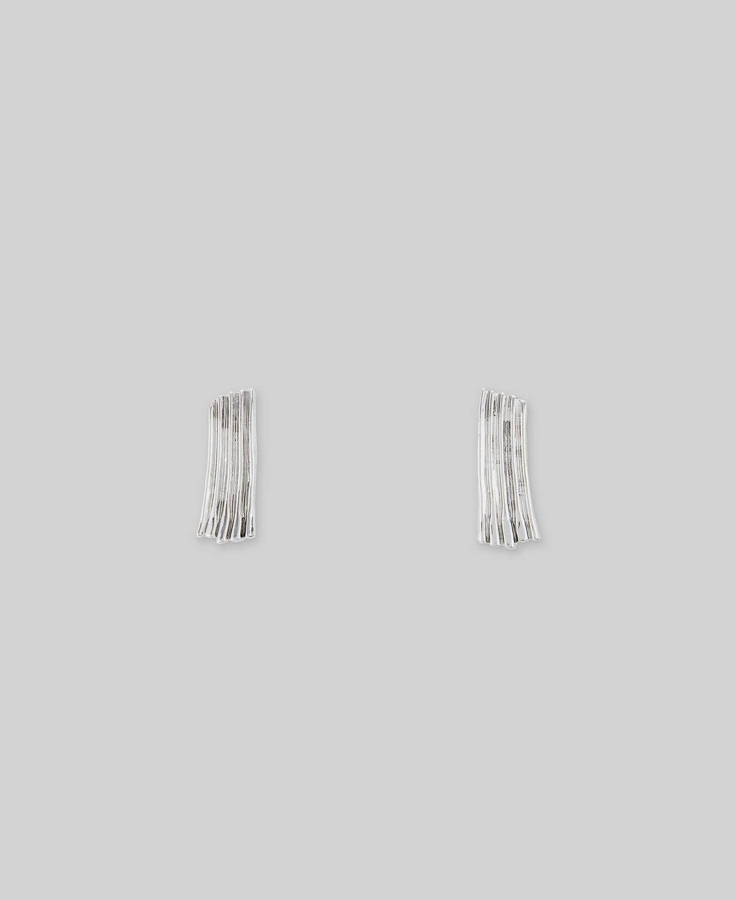 Boucles d'oreilles métal brique pour femme image number 0