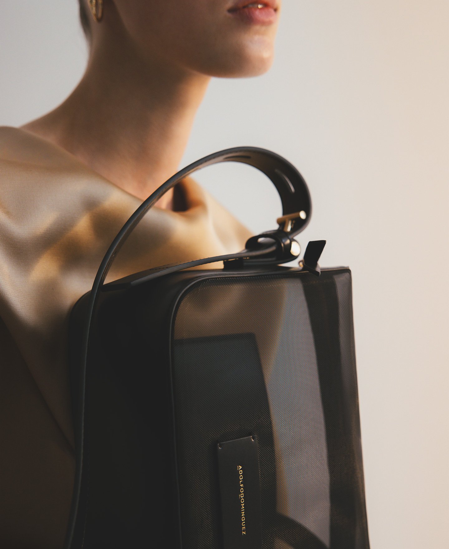Medium mesh crossbody woman image number 5