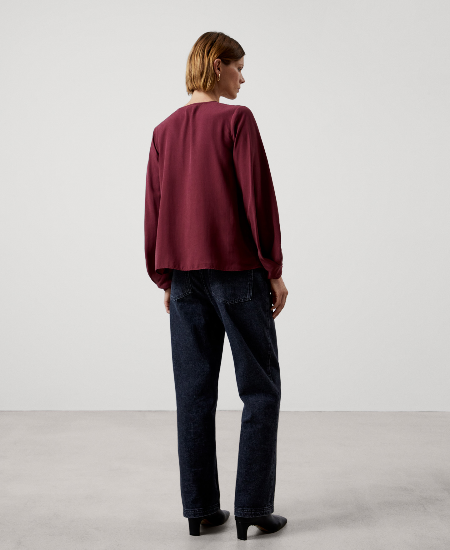 Lyocell blouse image number 2