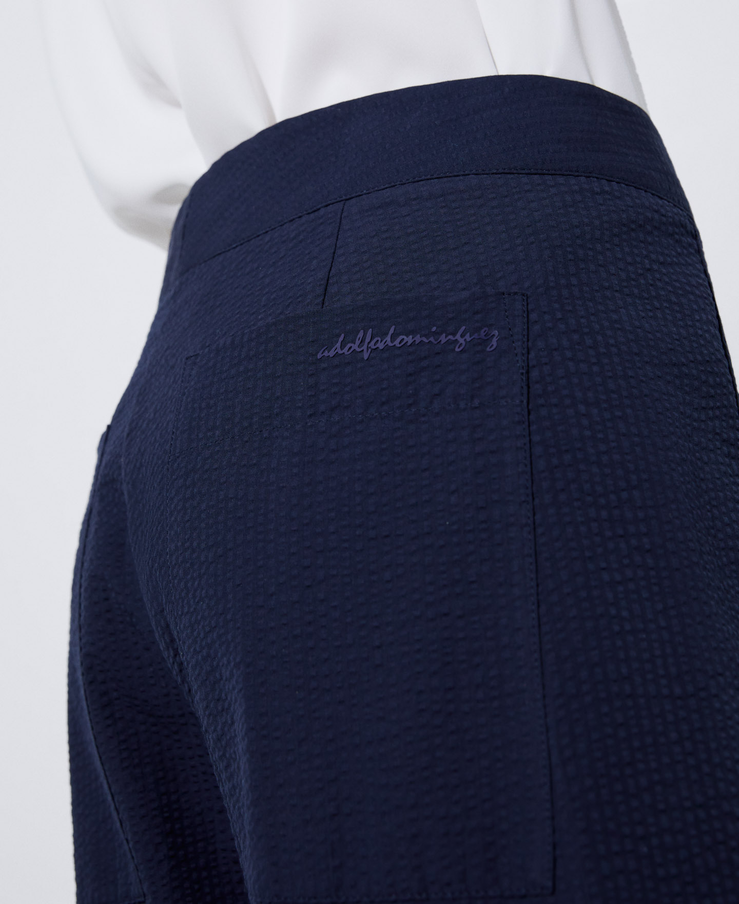 Responsible cotton carrot trousers image number 3