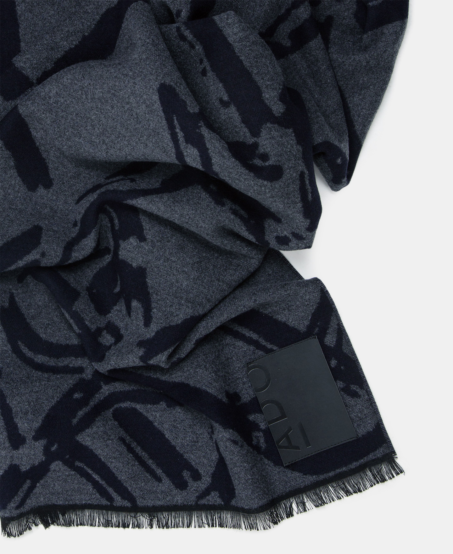 Two-colored logo scarf image number 2