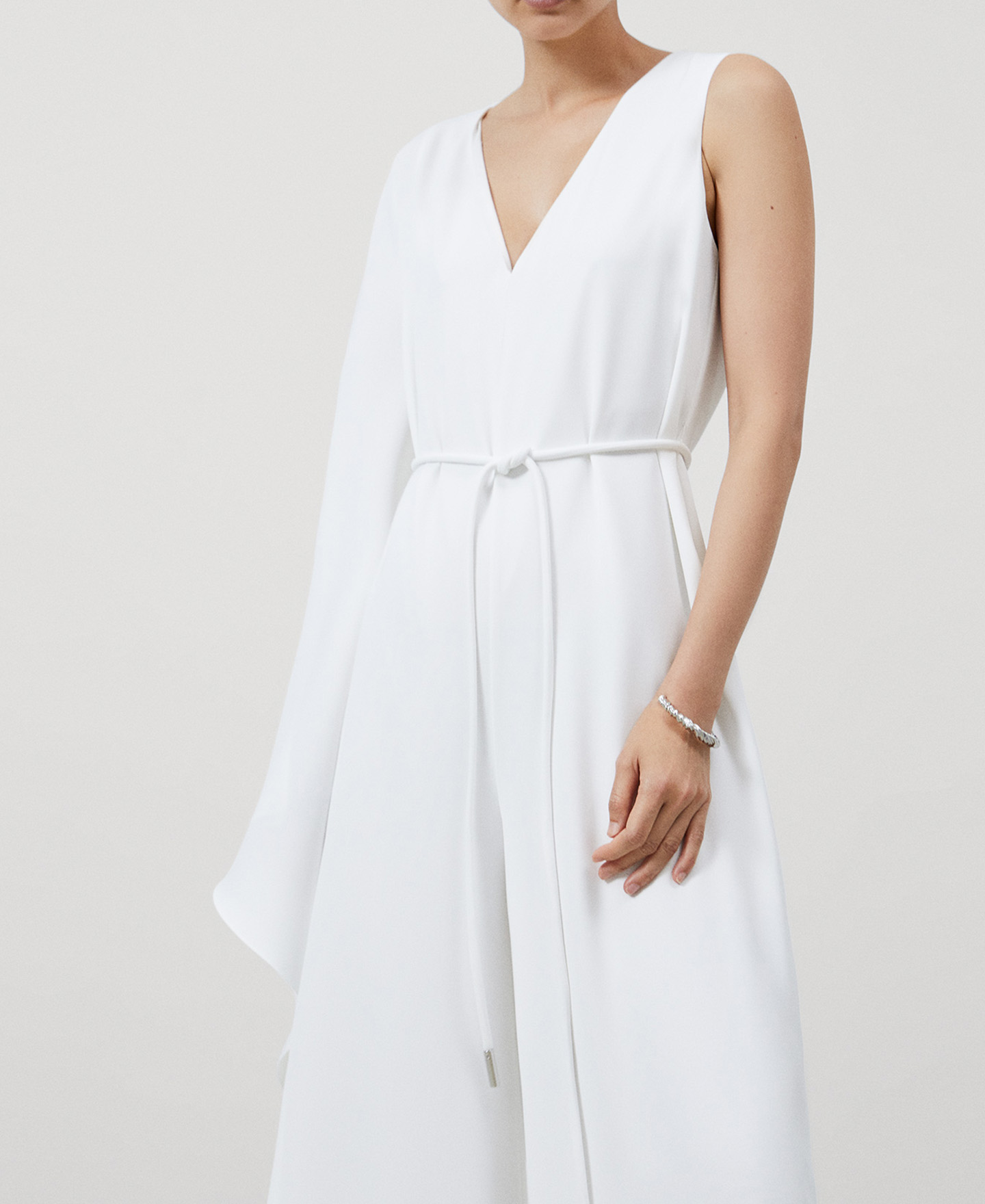 Cocktail asymmetrical jumpsuit image number 0
