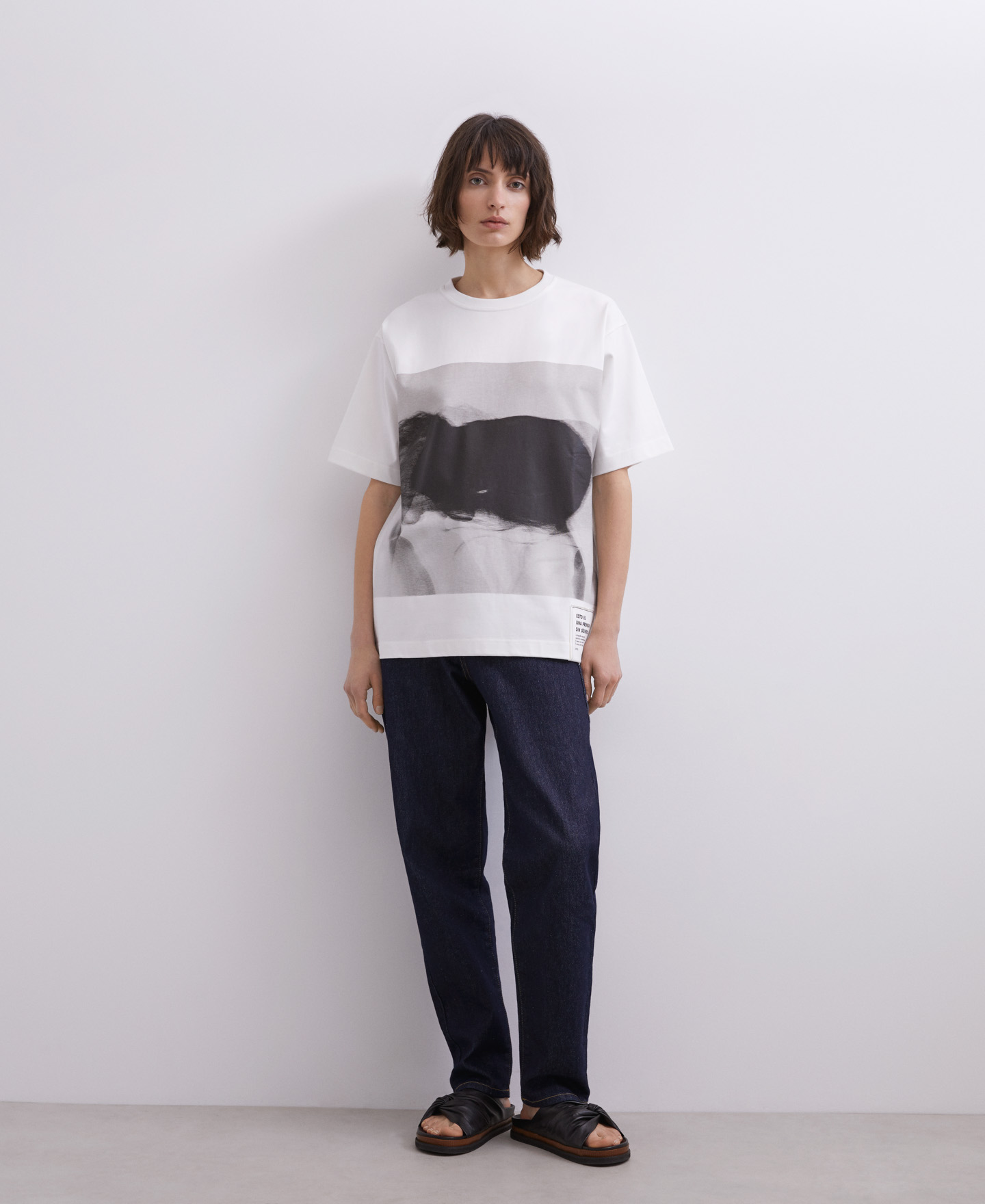 Oversize cotton t-shirt image number 3
