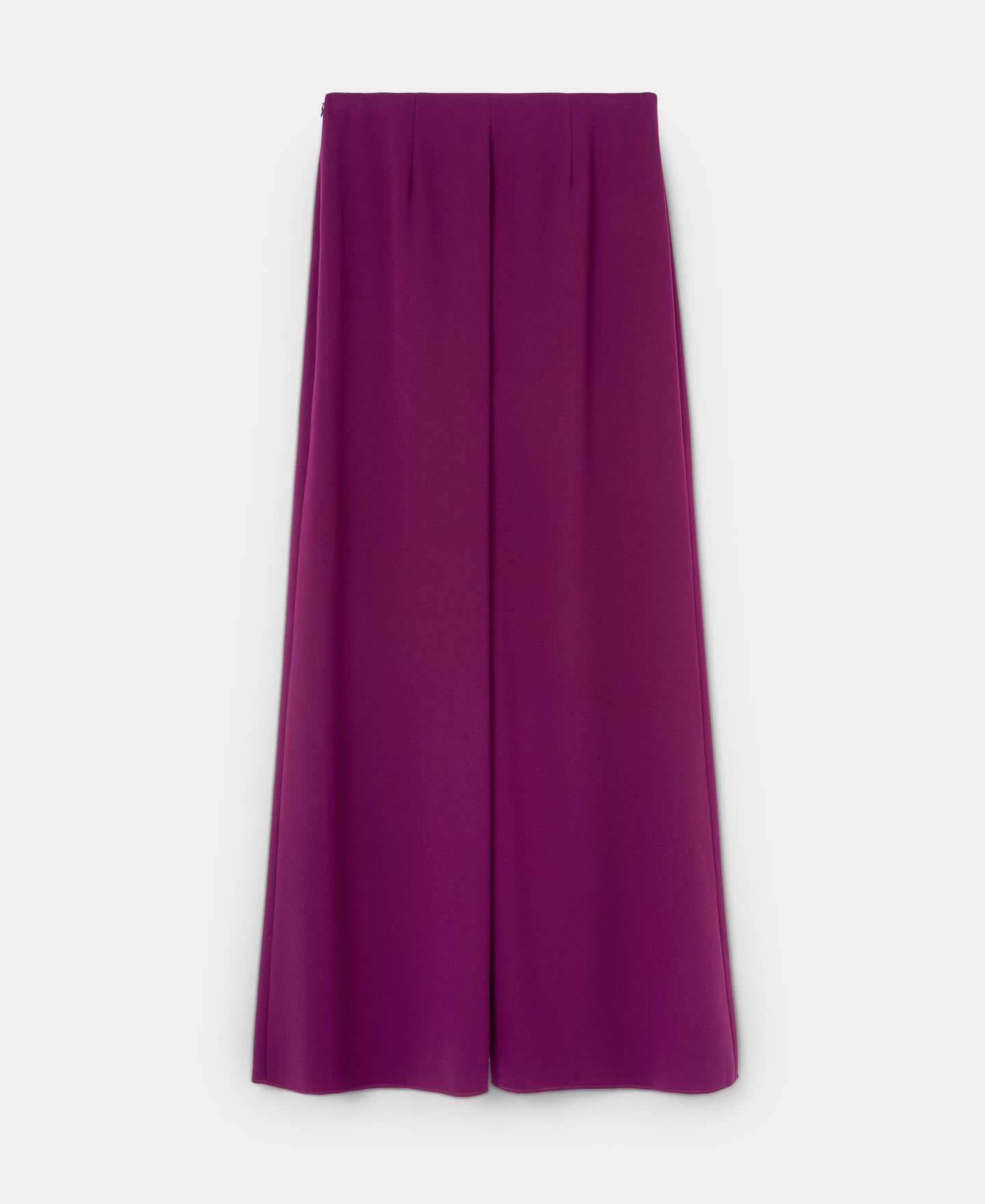 Palazzo trousers with front pleat image number 4