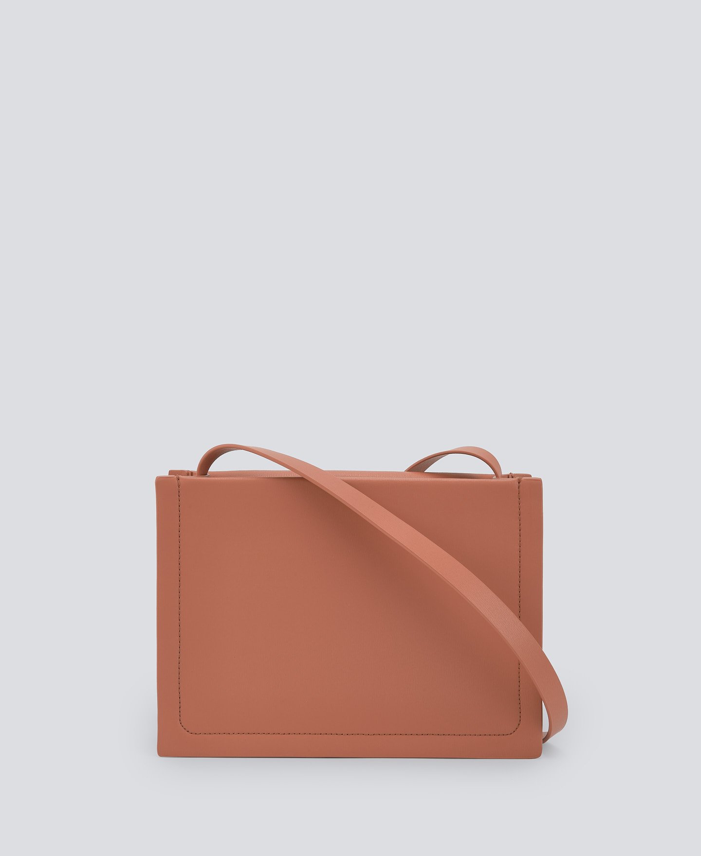 Sac à bandoulière en cuir responsable pour femme image number 1