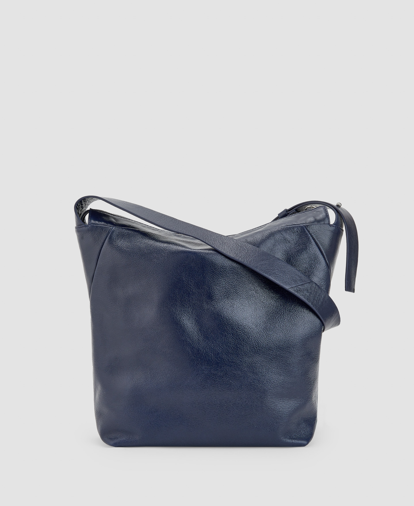 Responsible leather hobo image number 1