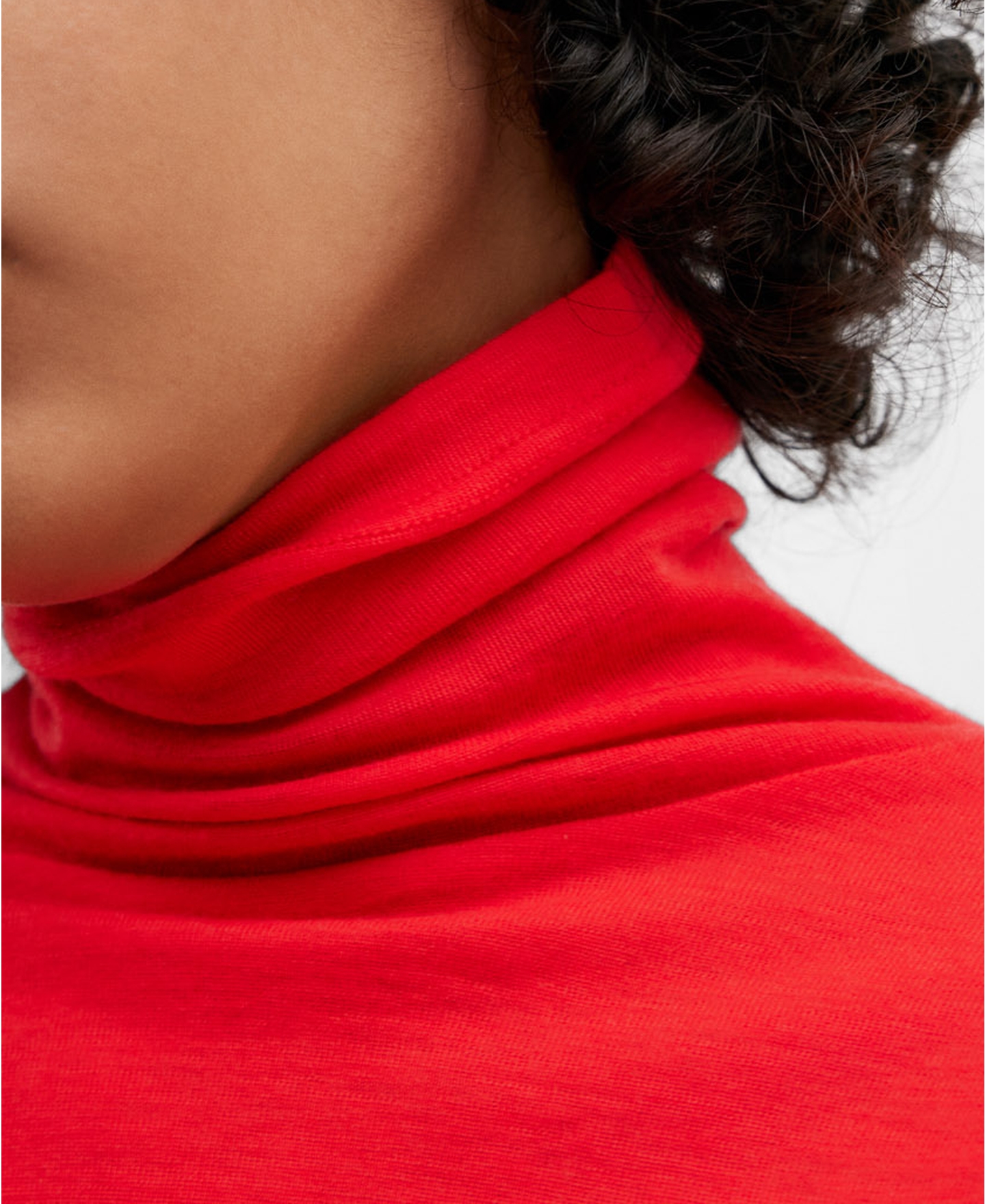 Camiseta lana merino para mujer image number 3