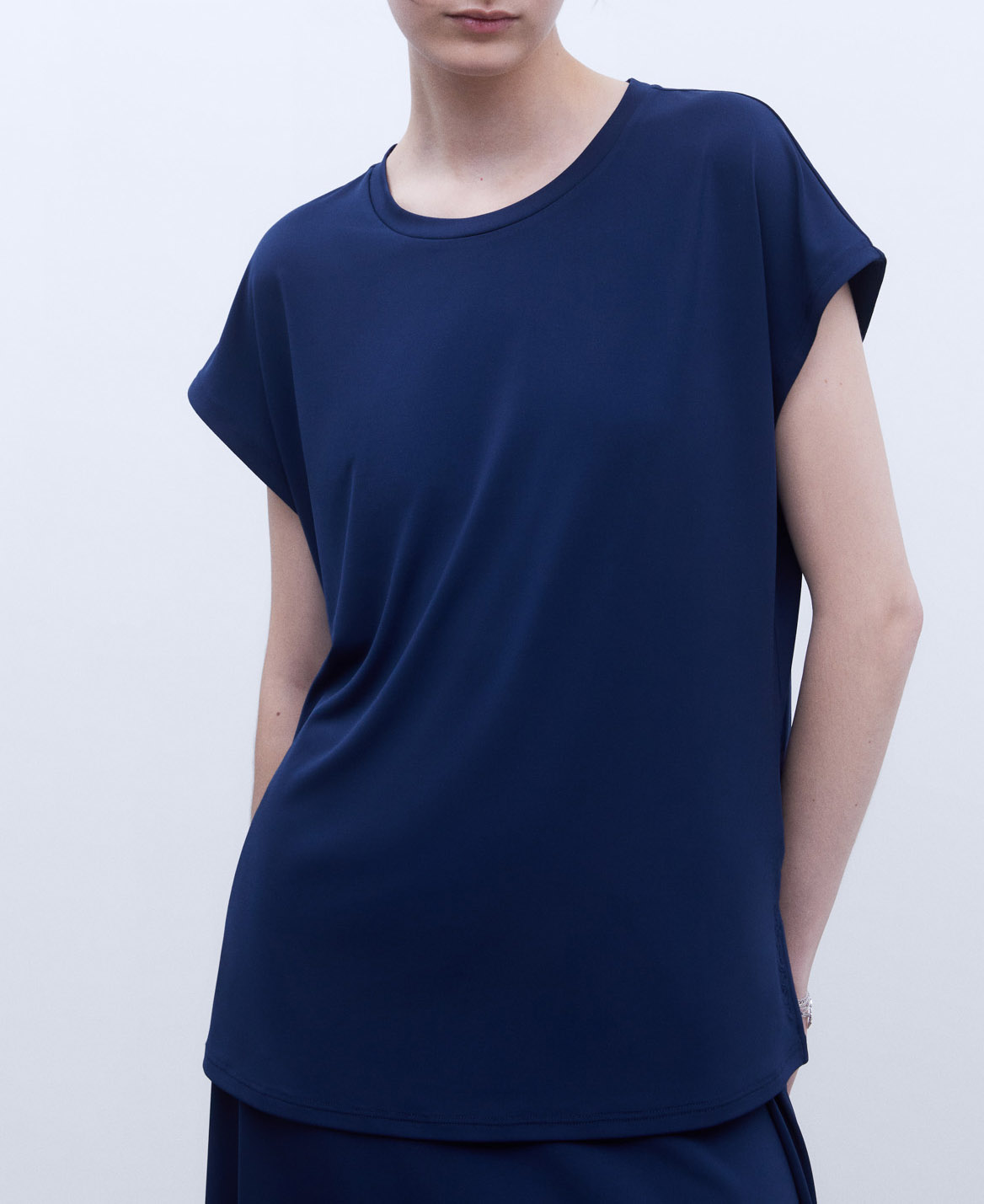 Crew neckline t-shirt image number 0