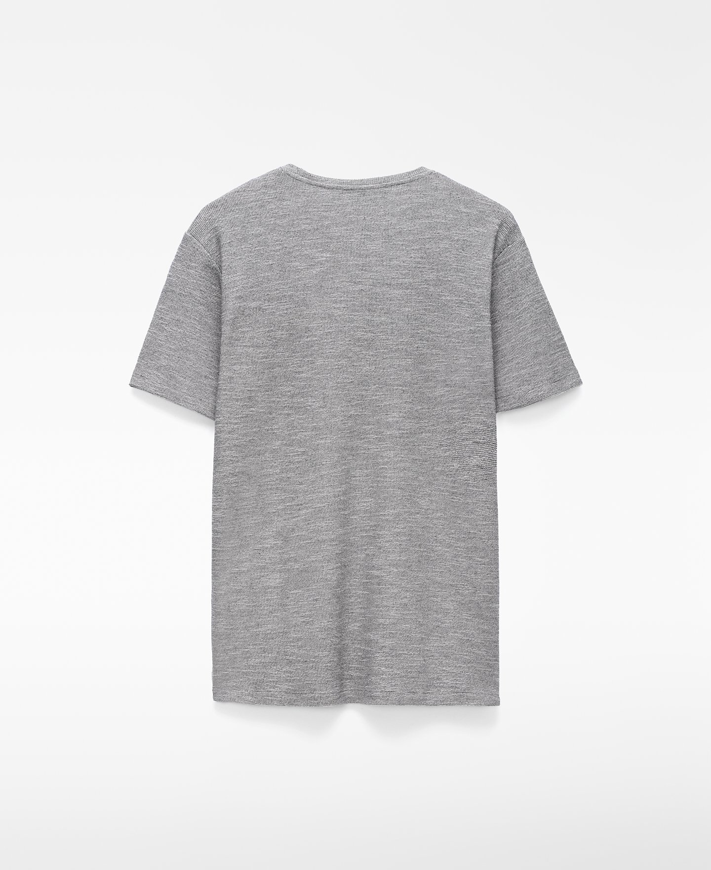 Micro-textured T-shirt man image number 1