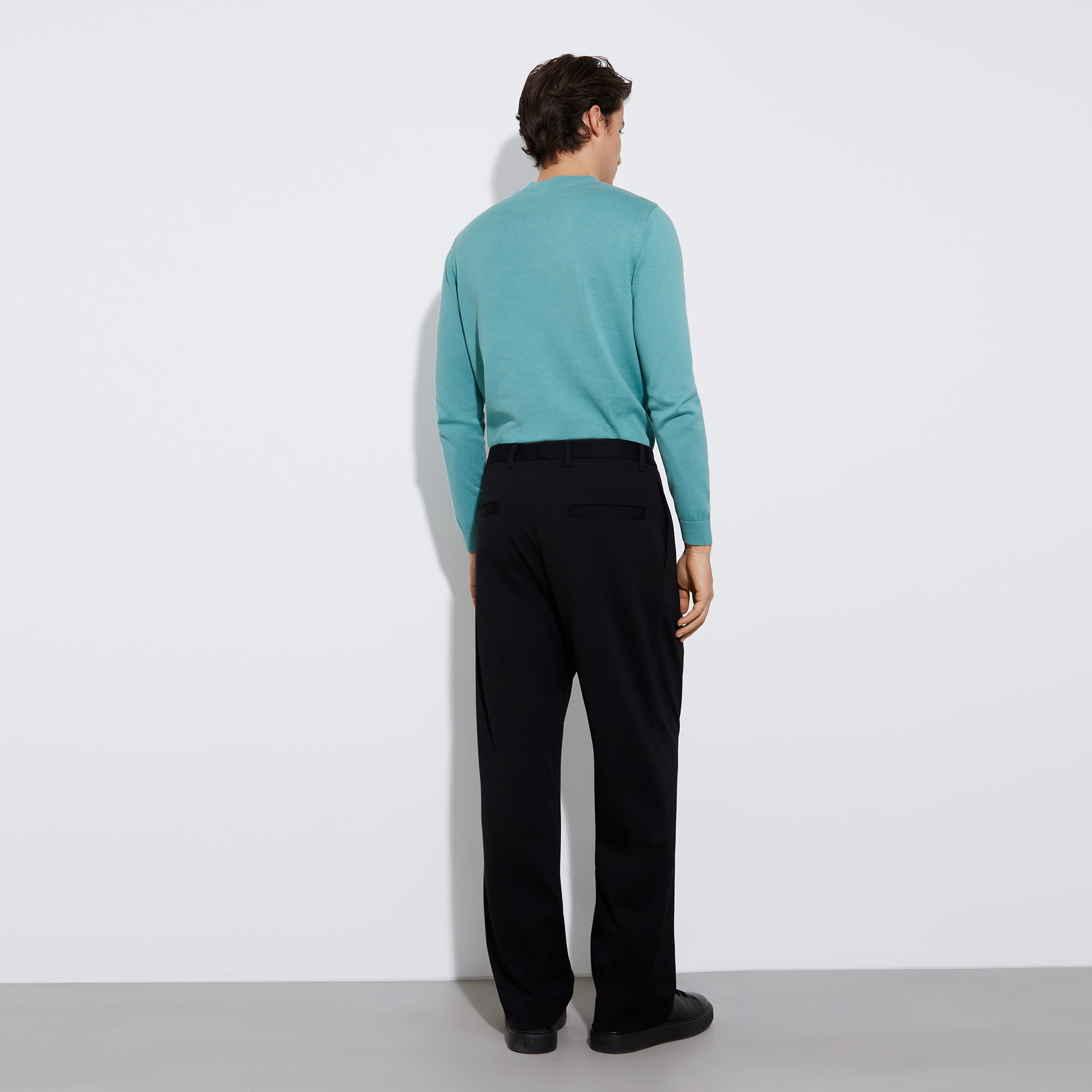 Responsible cotton crew neck sweater image number 2