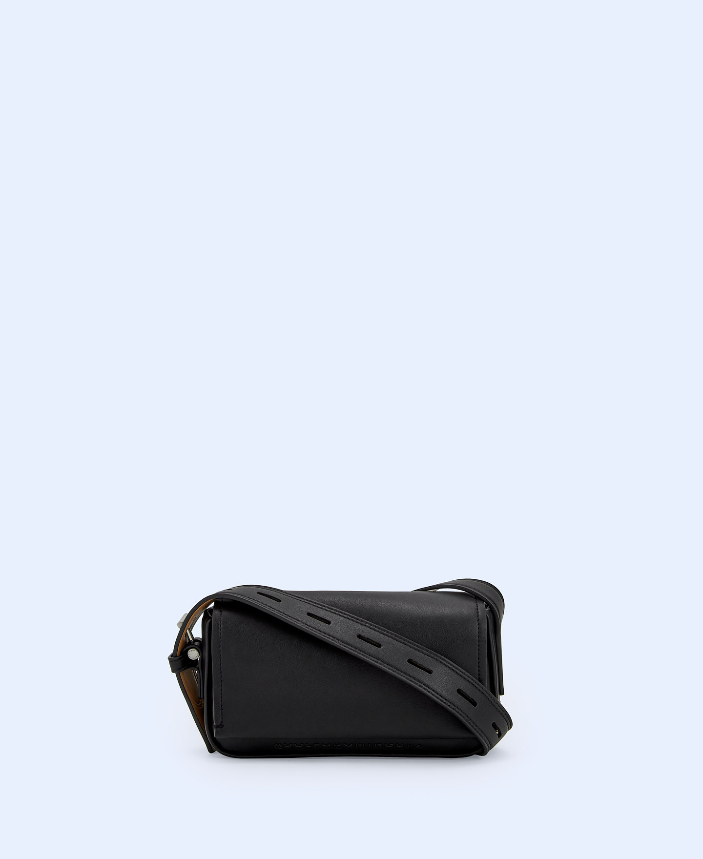 Smooth texture small shoulder bag image number 0