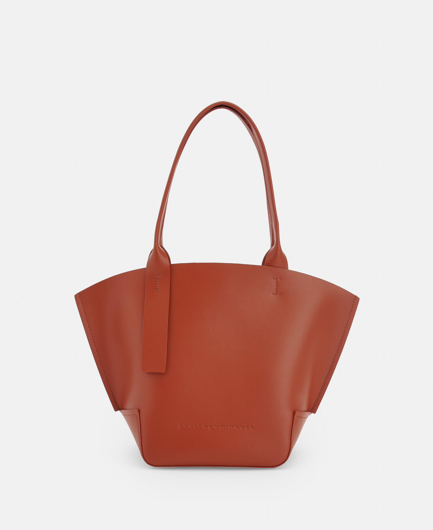 Basket with rectified leather image number 0